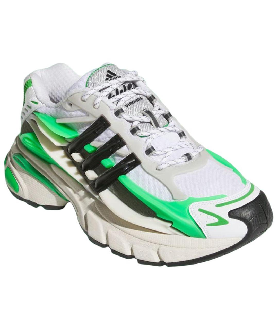 ADIDAS Белые текстильные кроссовки, фото 3