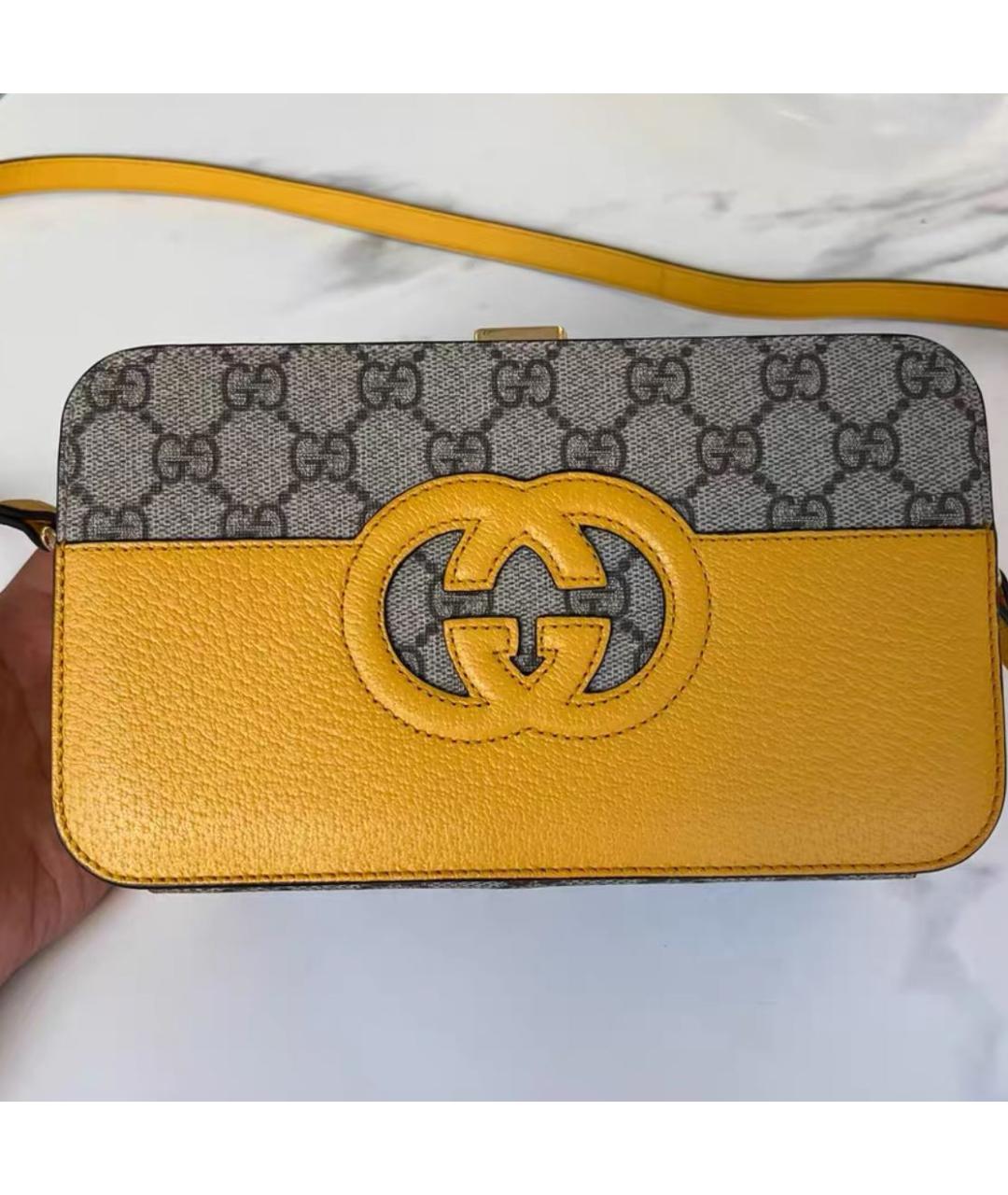 GUCCI Кожаная сумка через плечо, фото 2