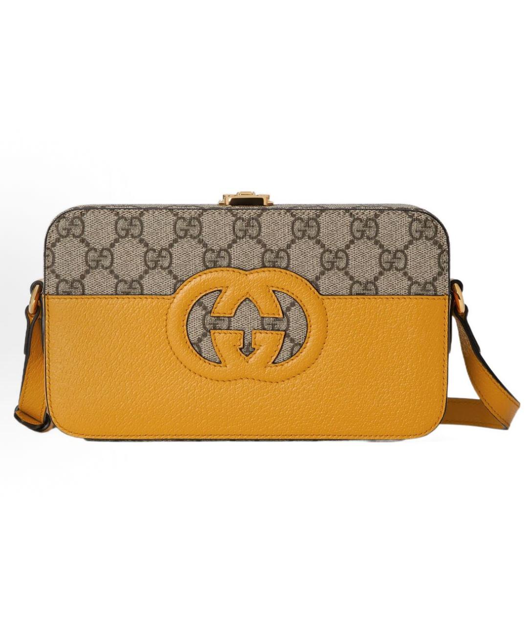 GUCCI Кожаная сумка через плечо, фото 1