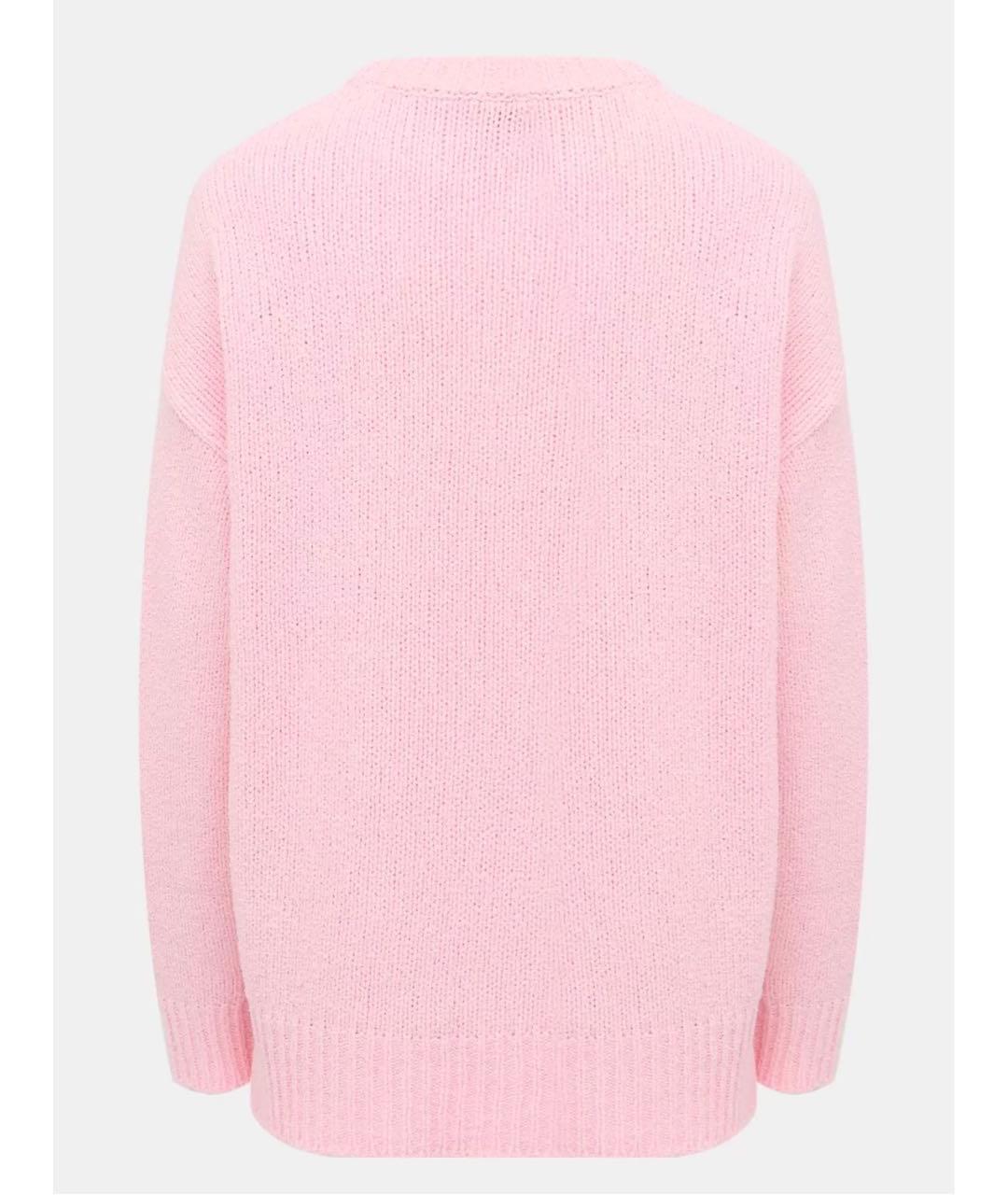 HUGO Розовый хлопковый джемпер / свитер, фото 2