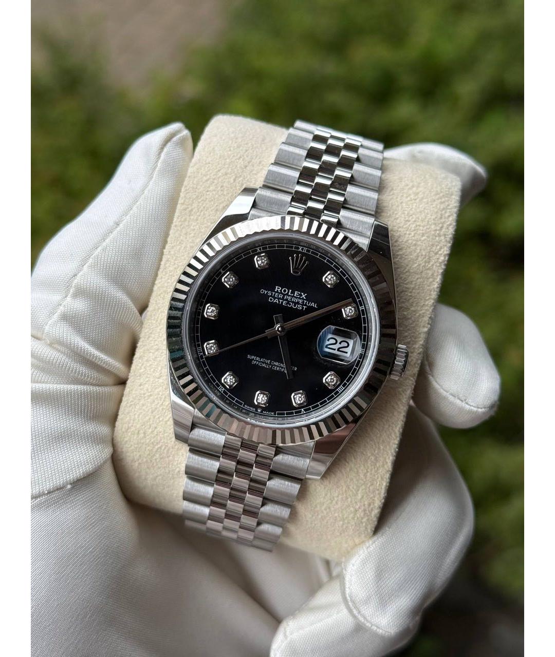 ROLEX Часы из белого золота, фото 2