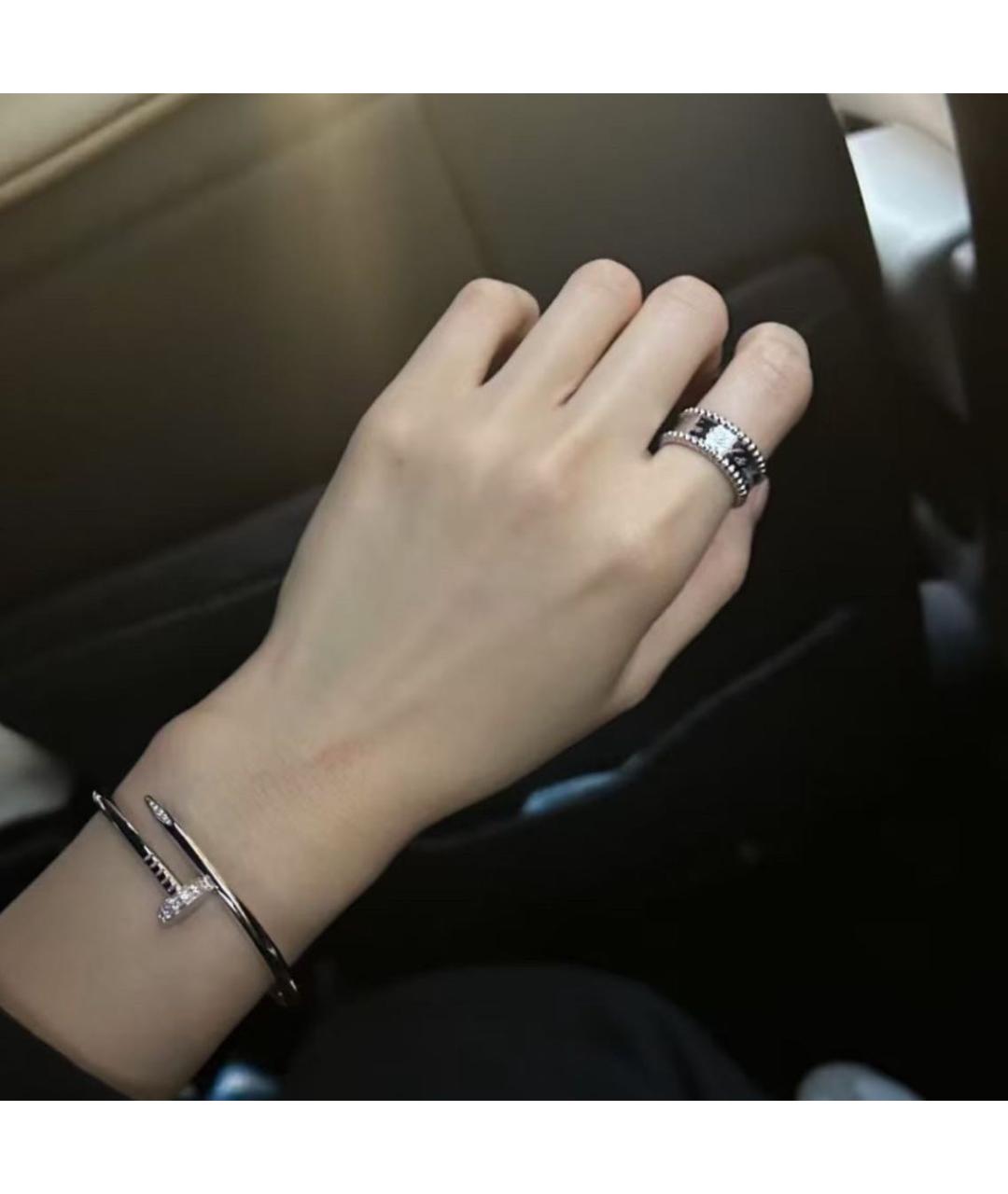 VAN CLEEF & ARPELS Серебряное кольцо из белого золота, фото 3