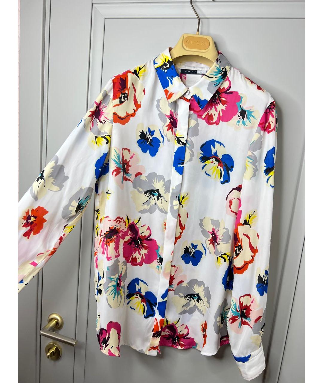 SPORT MAX CODE Мульти шелковая блузы, фото 2