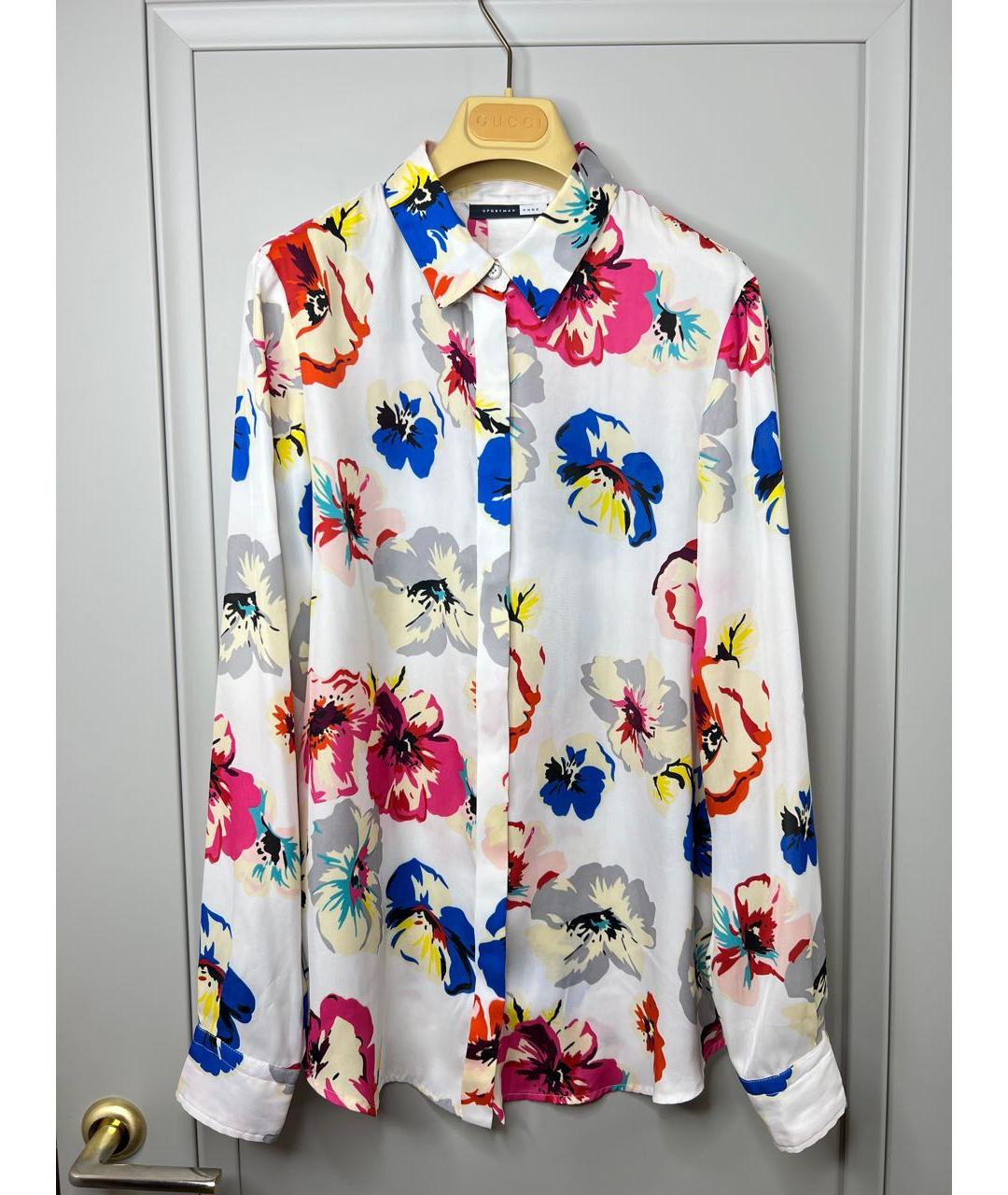 SPORT MAX CODE Мульти шелковая блузы, фото 9