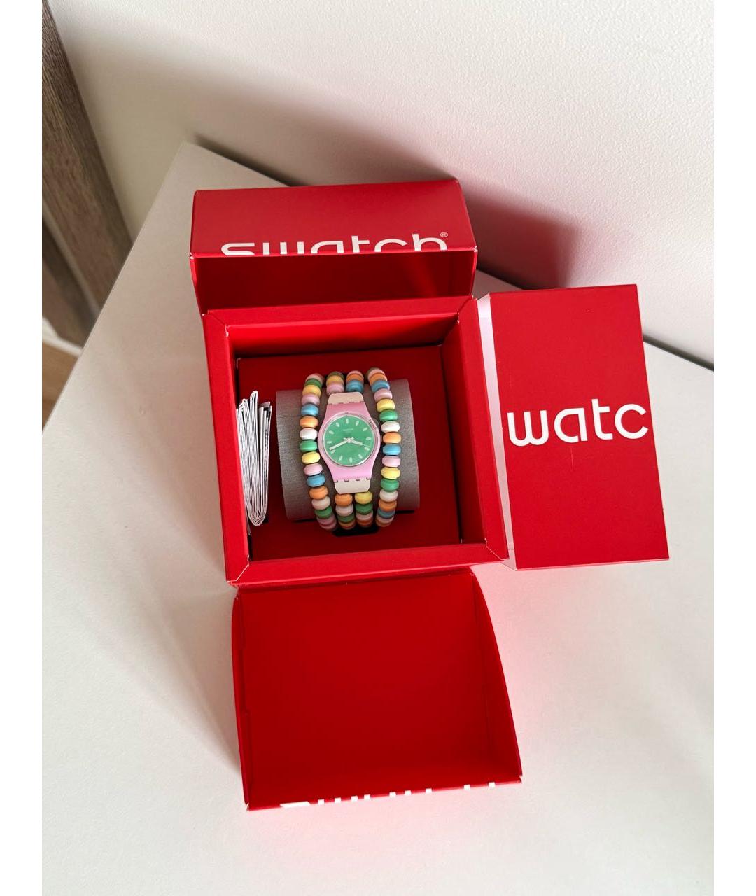 Swatch Мульти пластиковые часы, фото 2