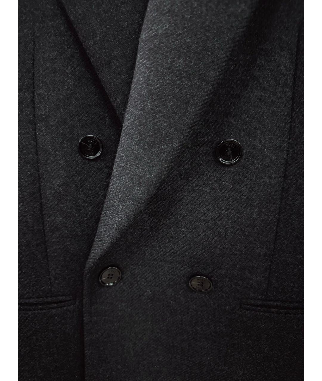 HUGO BOSS Темно-синий шерстяной жакет/пиджак, фото 4
