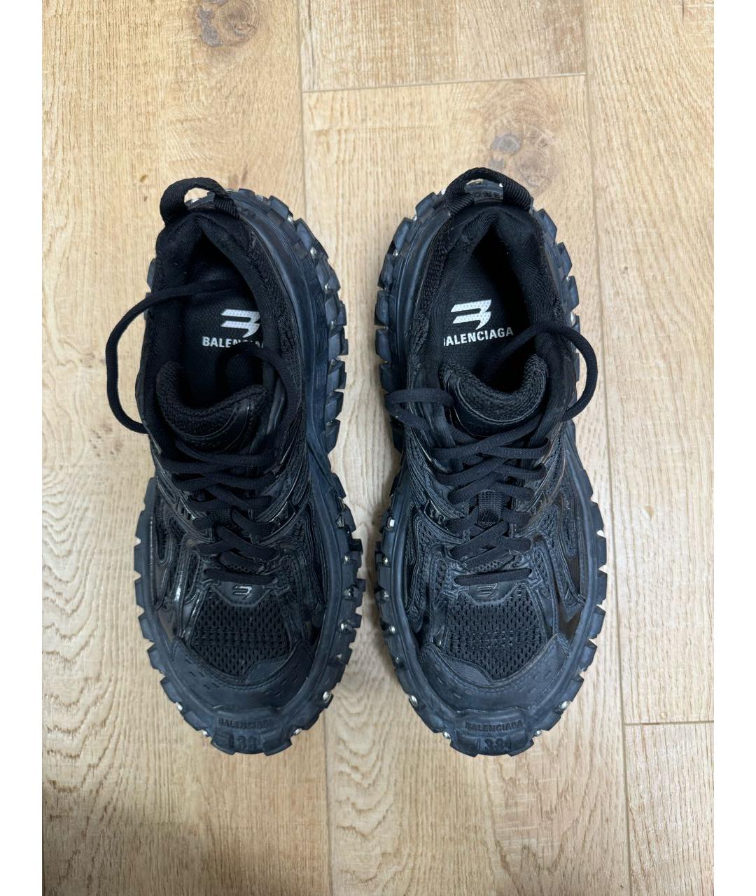 BALENCIAGA Черные кроссовки, фото 2