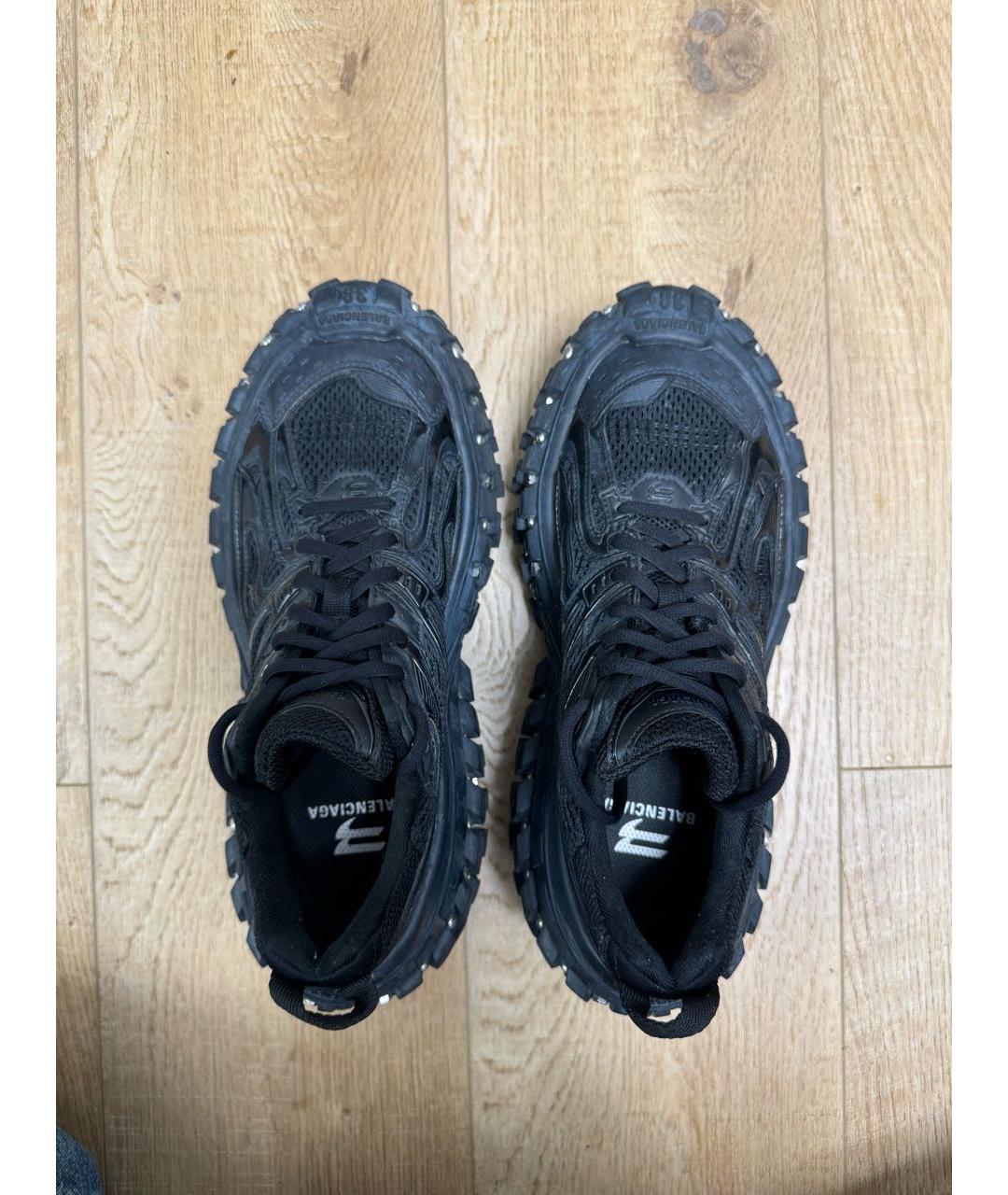 BALENCIAGA Черные кроссовки, фото 3