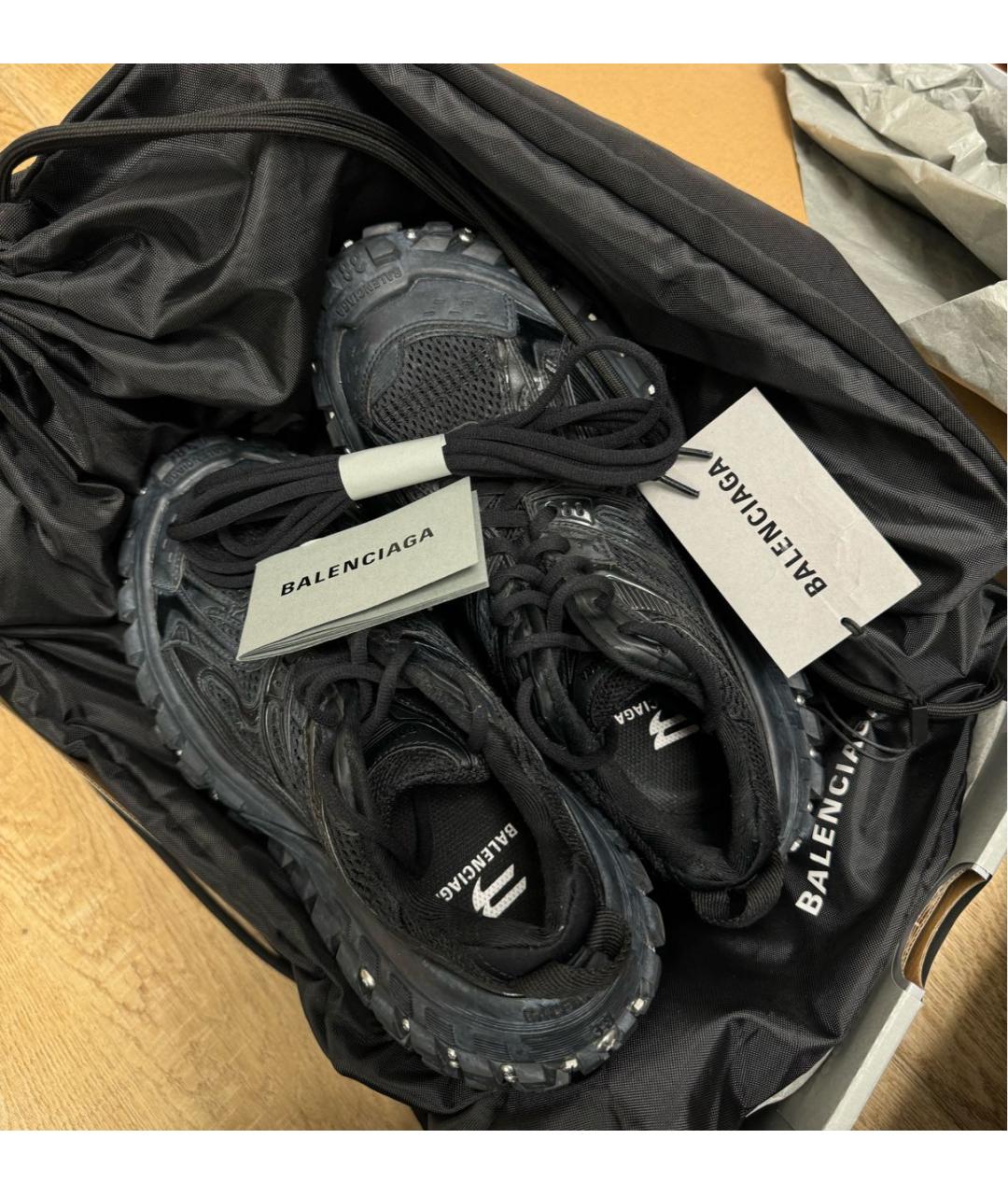 BALENCIAGA Черные кроссовки, фото 7