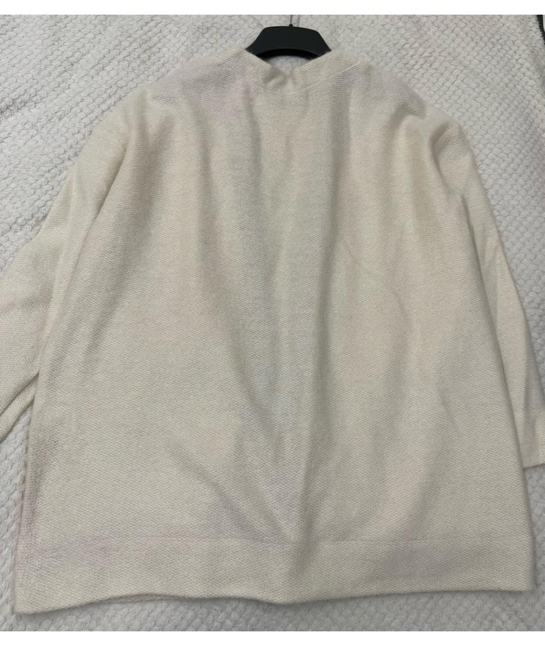 ALYSI Бежевый шерстяной кардиган, фото 6