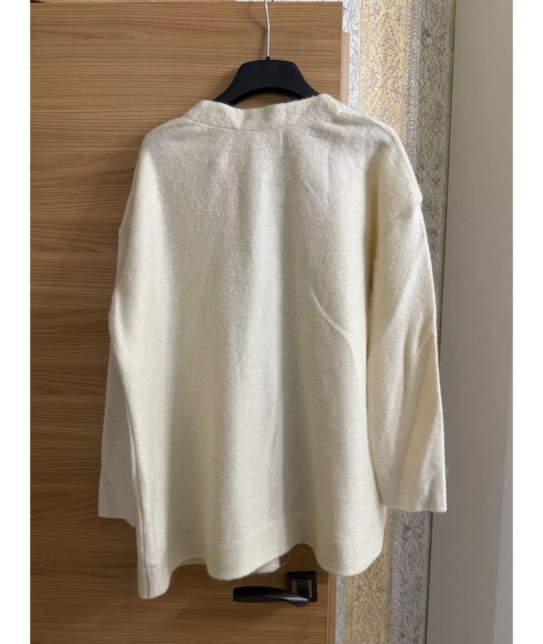 ALYSI Бежевый шерстяной кардиган, фото 8