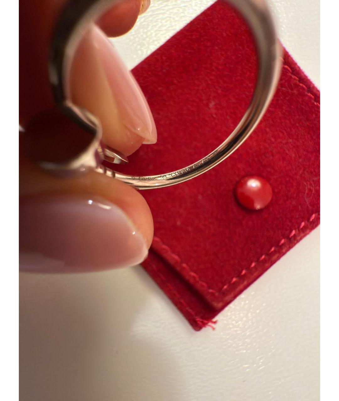 CARTIER Белое кольцо из белого золота, фото 6