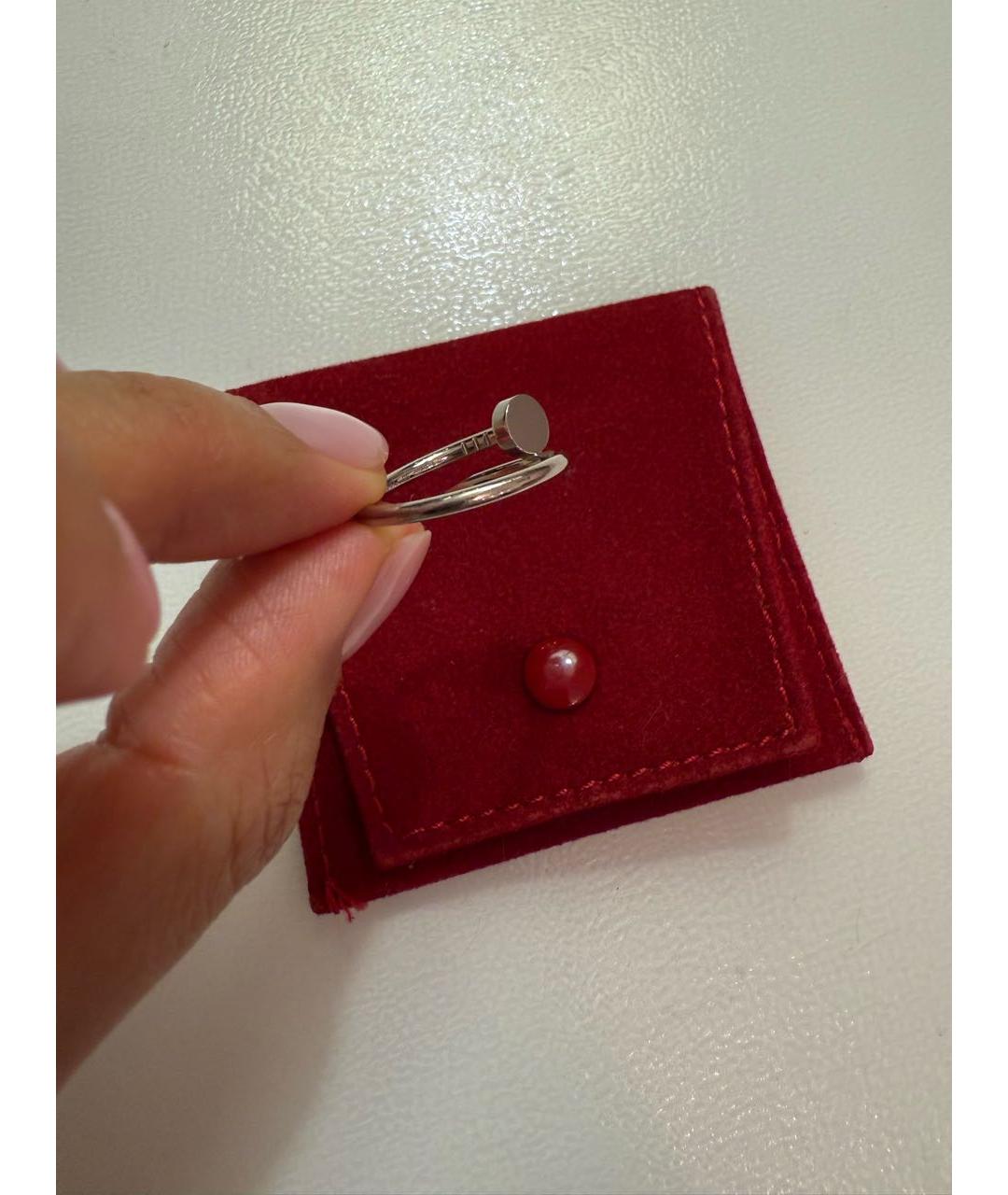 CARTIER Белое кольцо из белого золота, фото 5