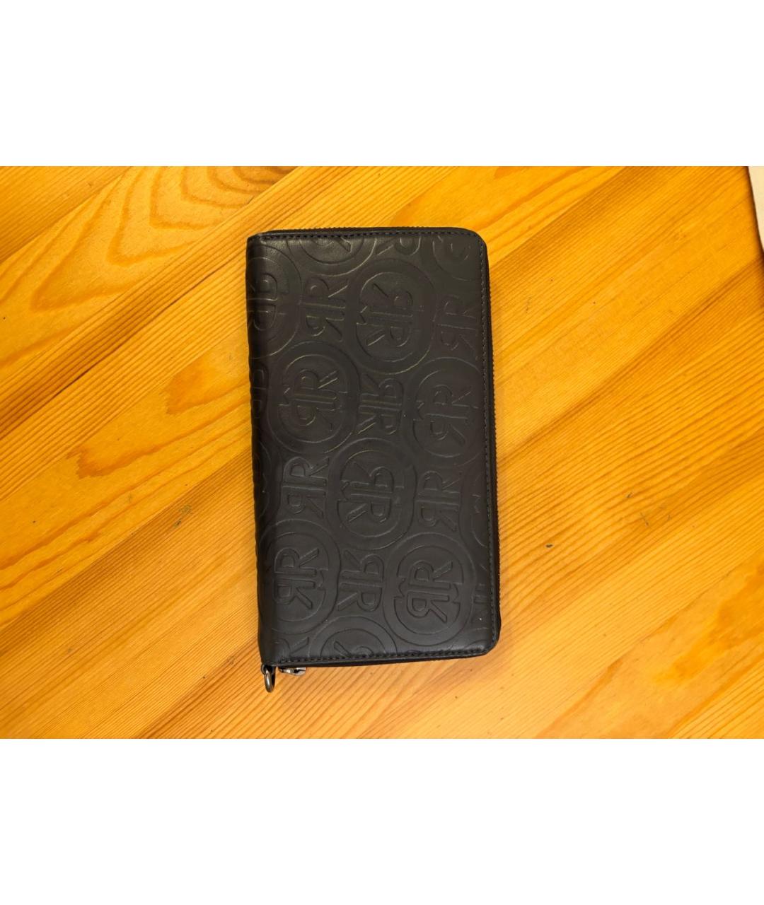 CERRUTI 1881 Синий кожаный кошелек, фото 2