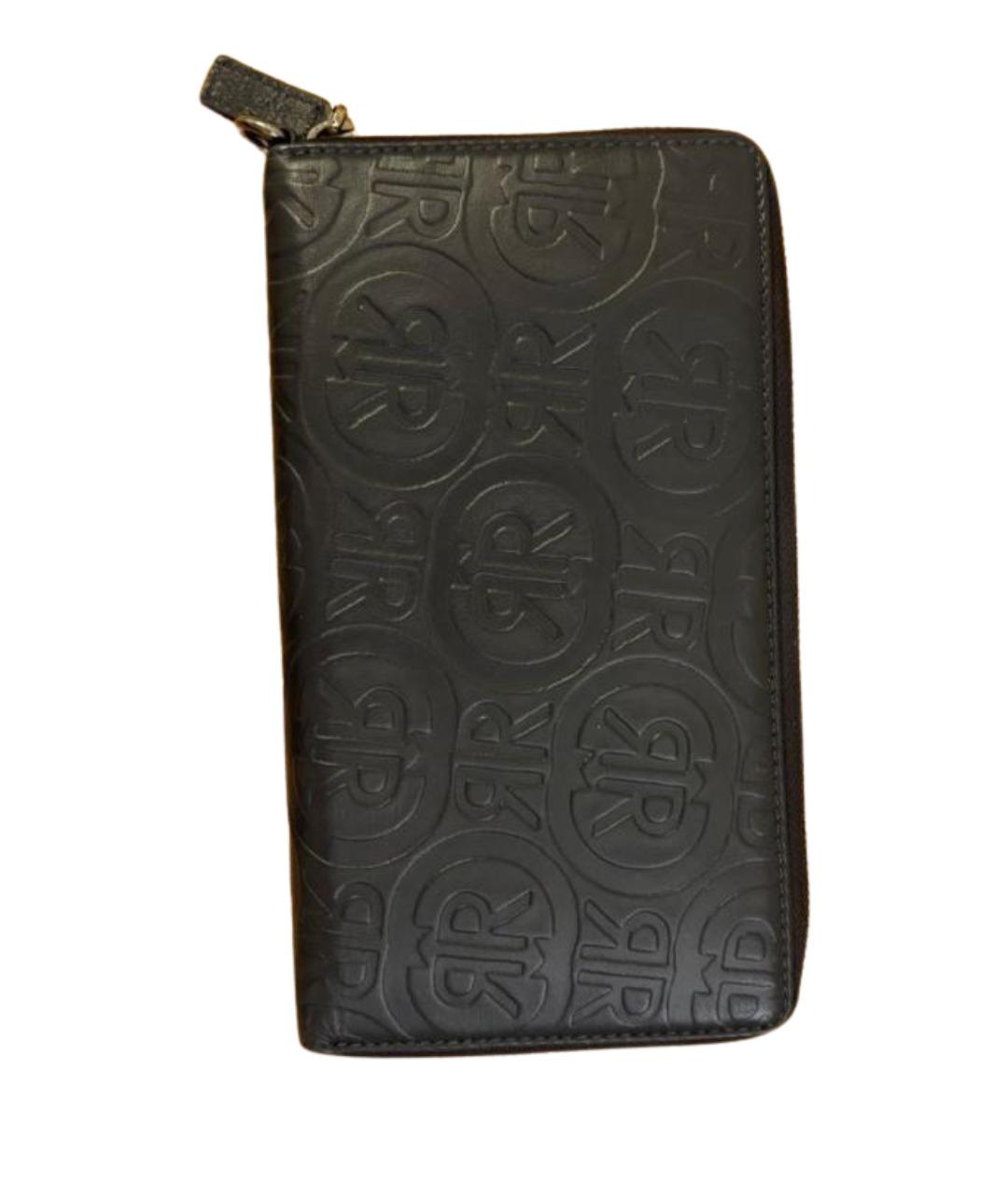 CERRUTI 1881 Синий кожаный кошелек, фото 1