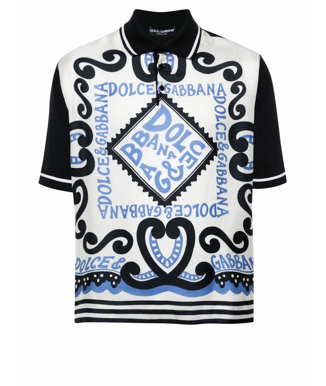 DOLCE&GABBANA Мульти хлопковая детская футболка, фото 1