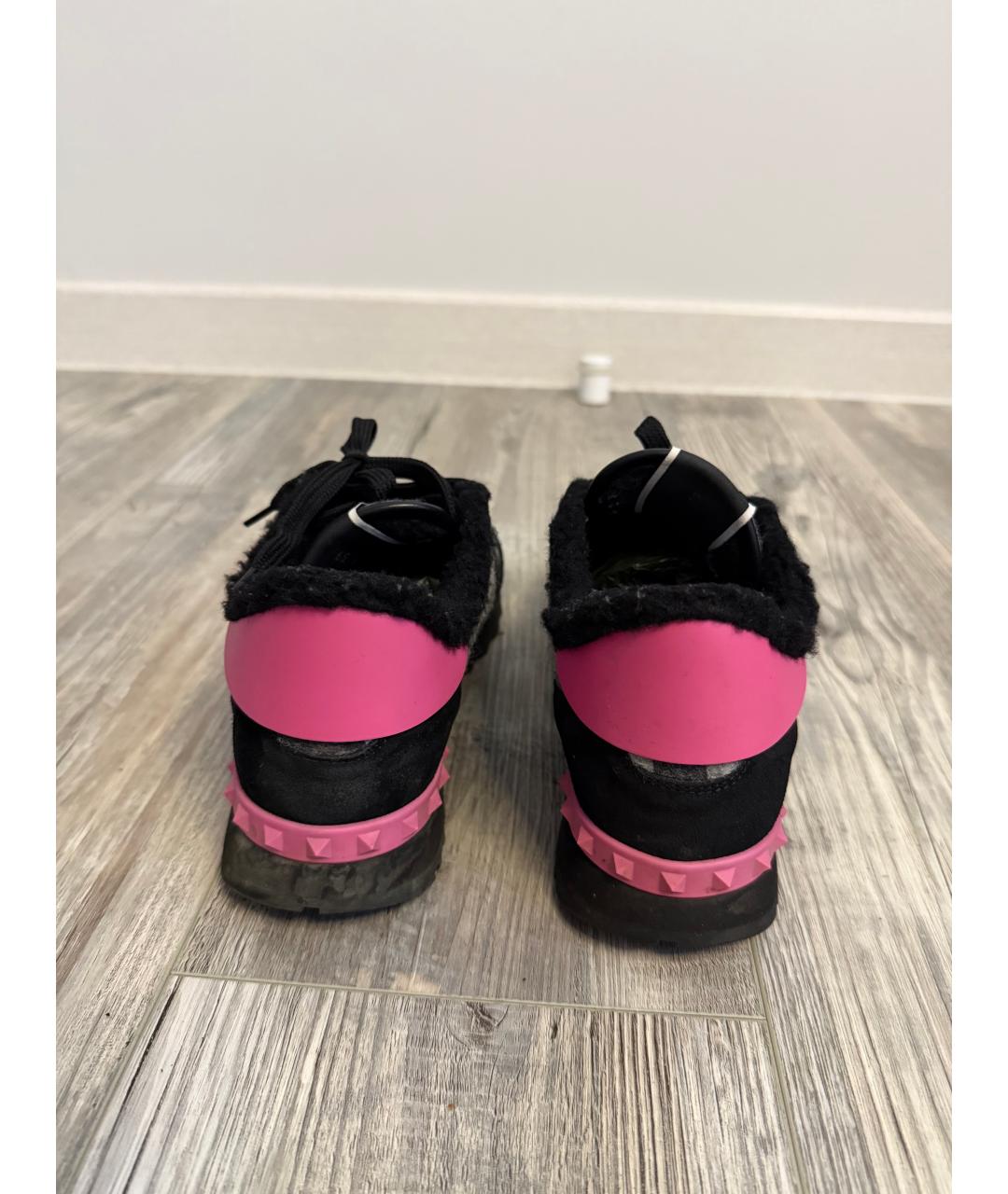 VALENTINO Серые текстильные кроссовки, фото 3