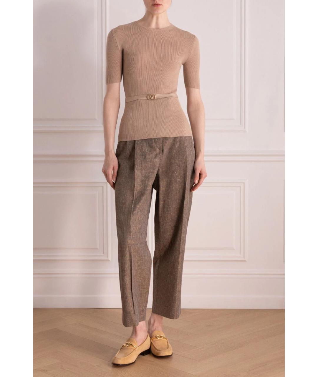 VALENTINO Розовый шерстяной джемпер / свитер, фото 2