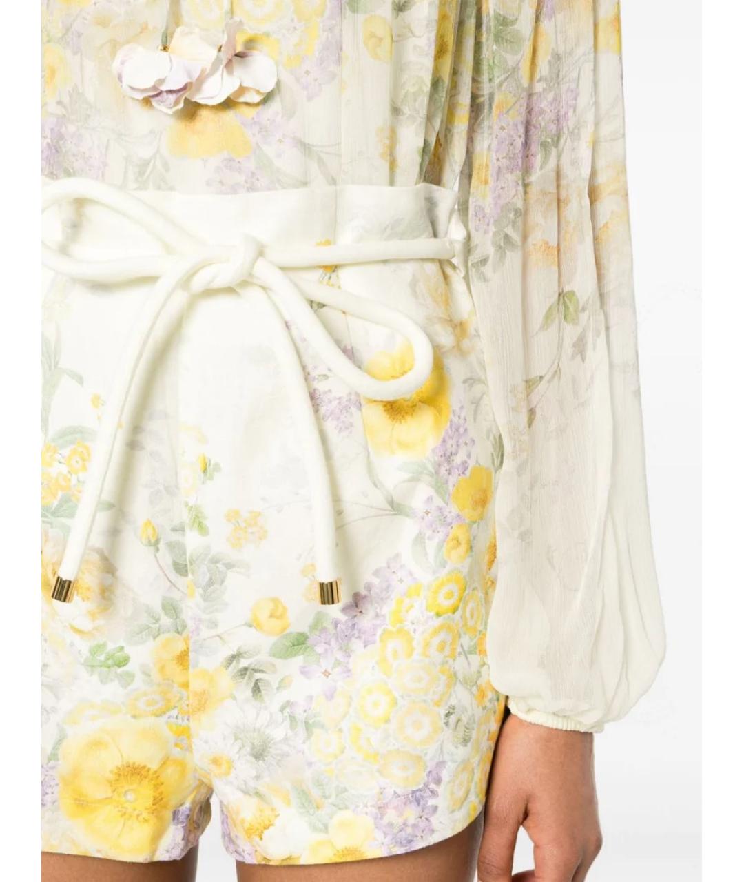 ZIMMERMANN Желтые шорты, фото 5