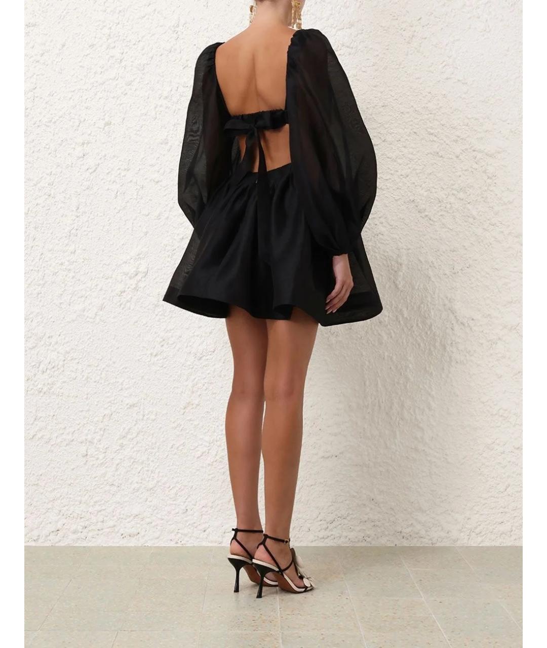 ZIMMERMANN Черное платье, фото 4