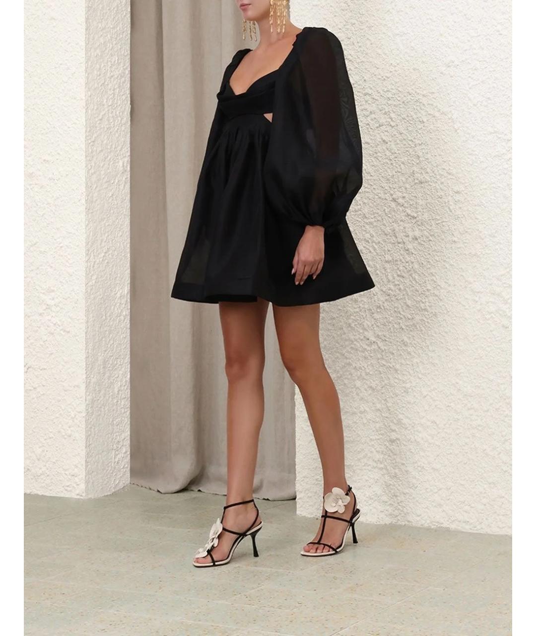 ZIMMERMANN Черное платье, фото 5