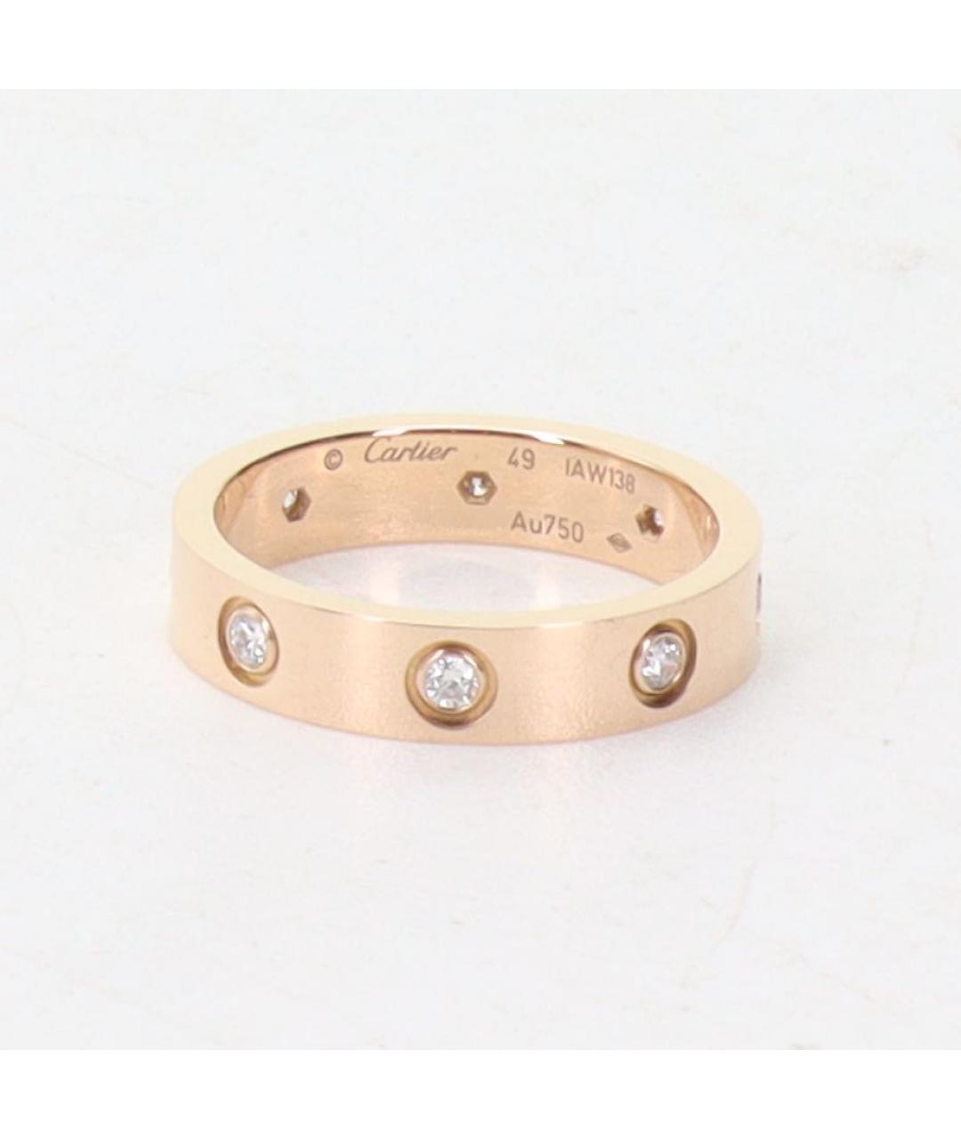 CARTIER Золотое кольцо из розового золота, фото 2