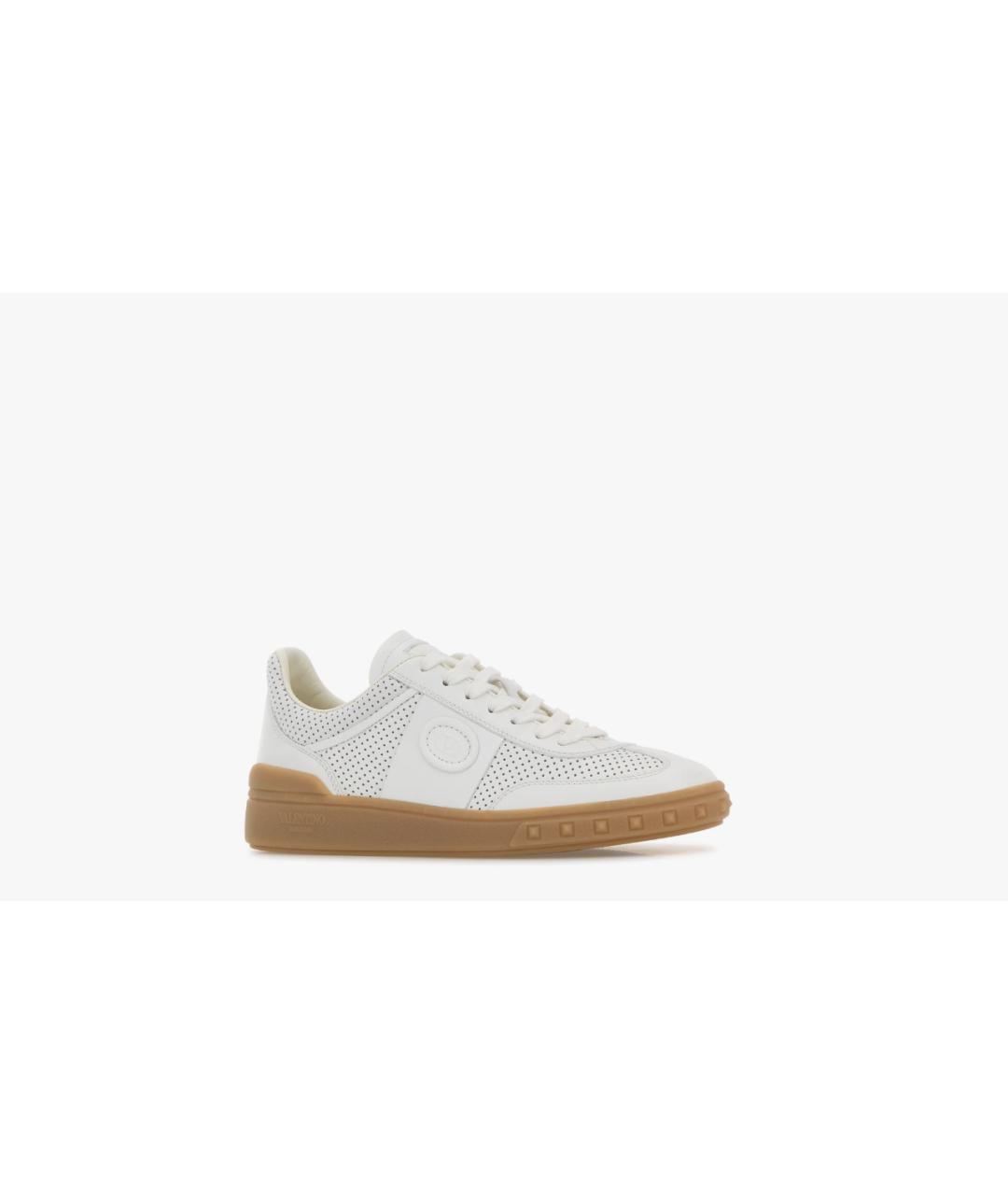 VALENTINO Белые кожаные кеды, фото 2