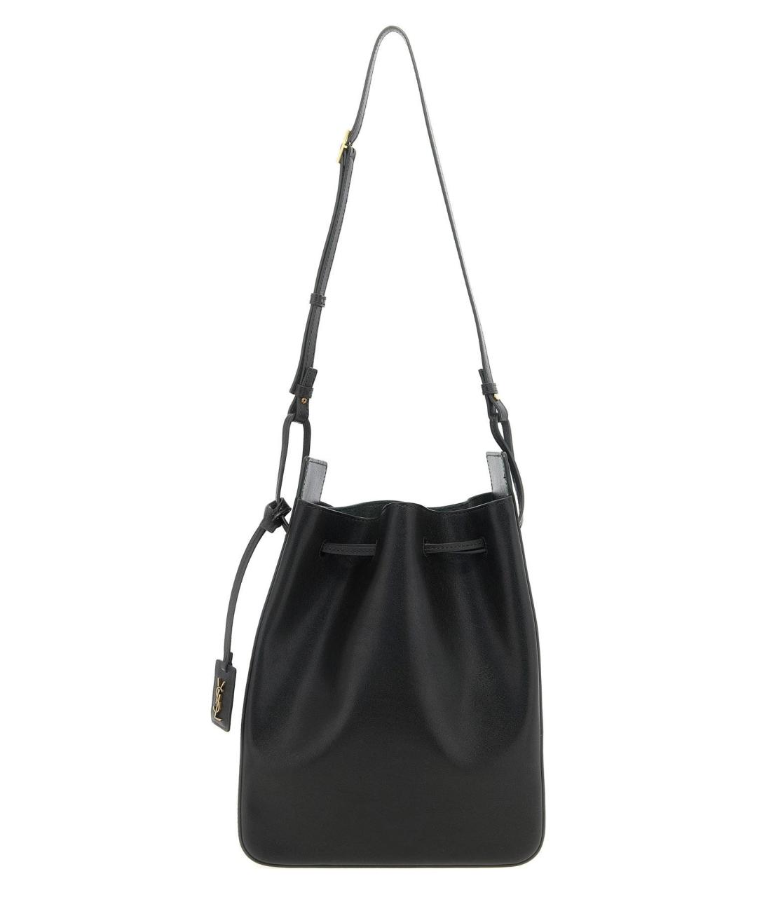 SAINT LAURENT Зеленая кожаная сумка тоут, фото 1