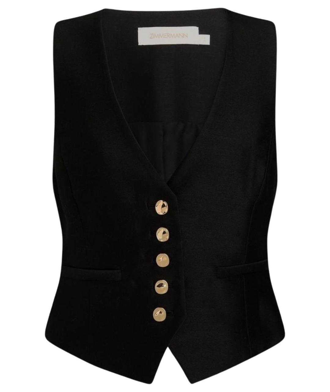 ZIMMERMANN Черный жилет, фото 1