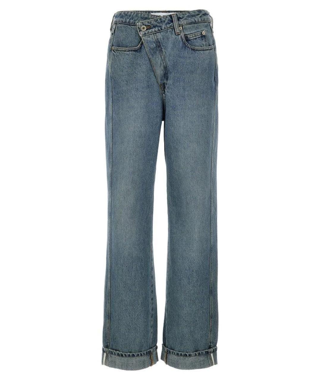 LOEWE Голубые прямые джинсы, фото 1
