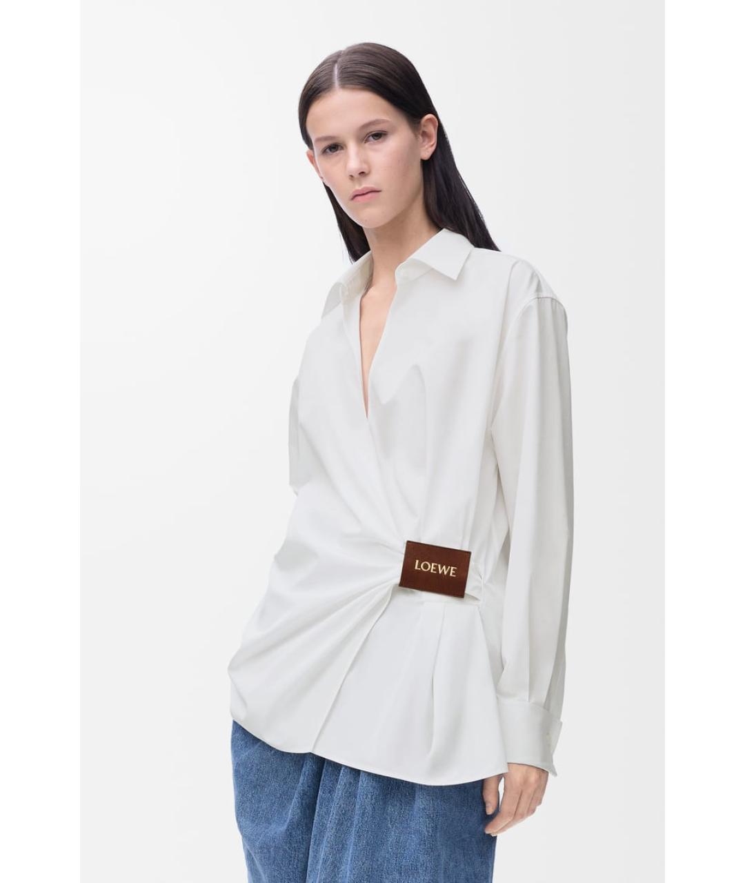 LOEWE Белая рубашка, фото 2