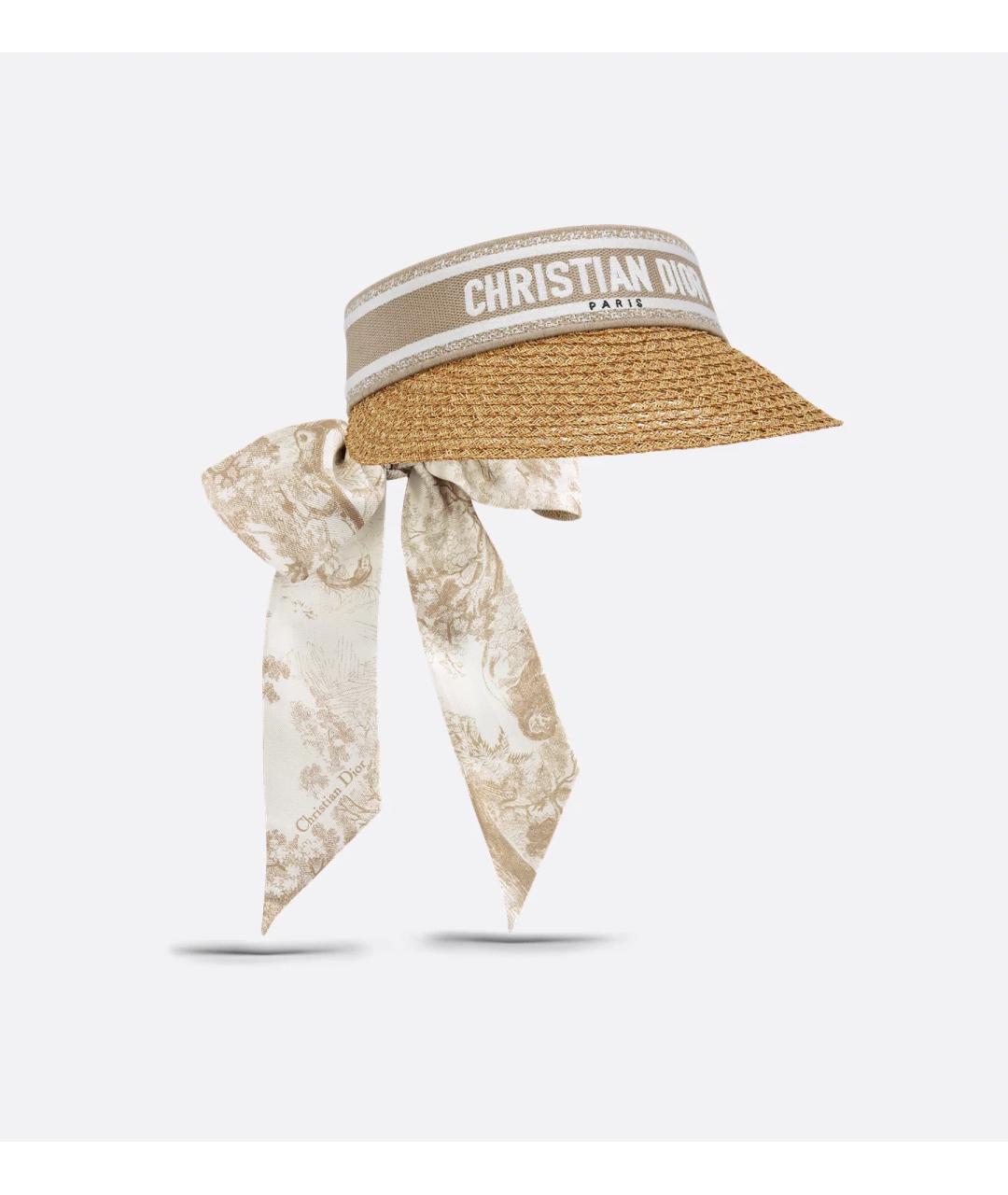 CHRISTIAN DIOR Бежевая кепка, фото 6