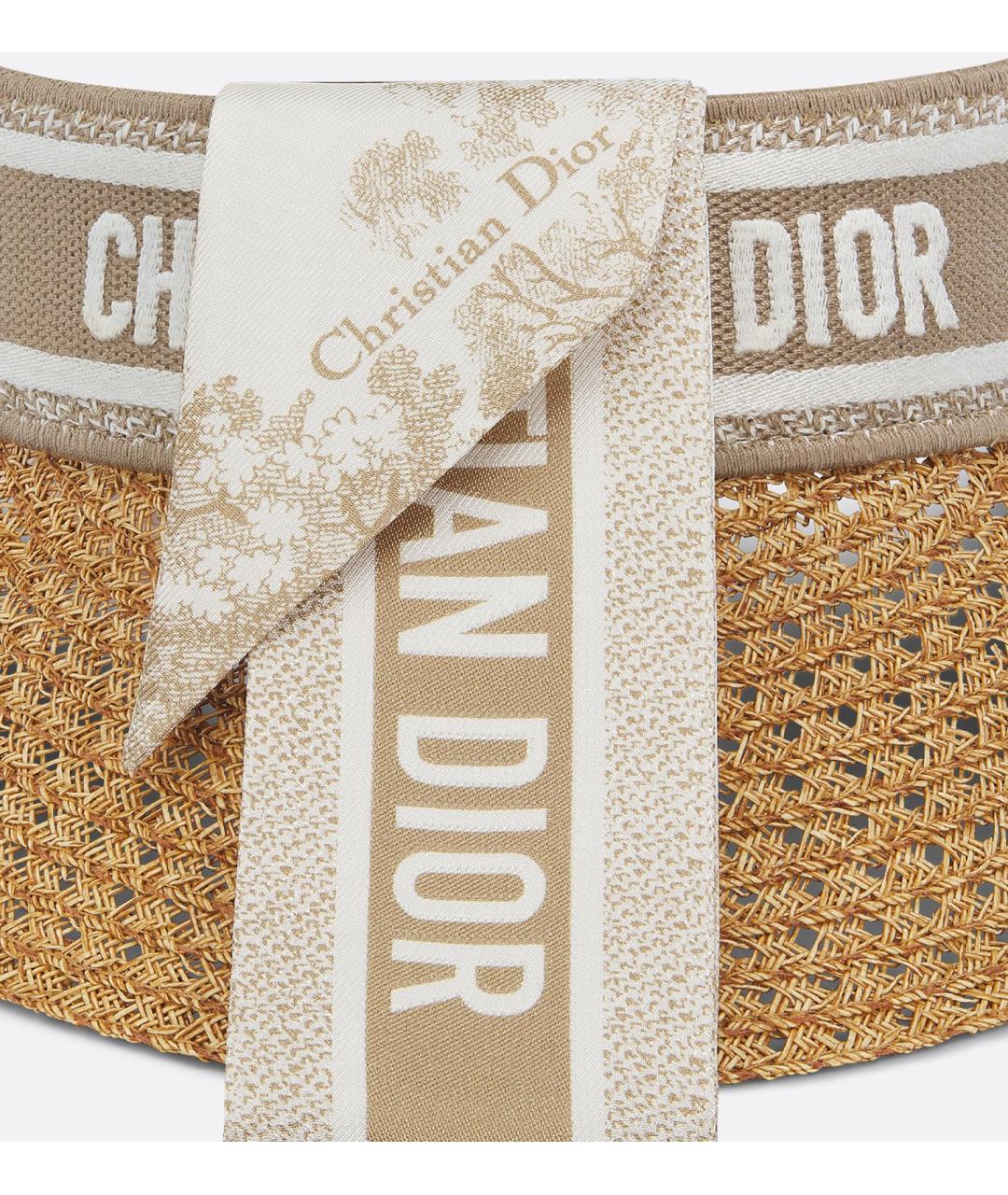 CHRISTIAN DIOR Бежевая кепка, фото 5