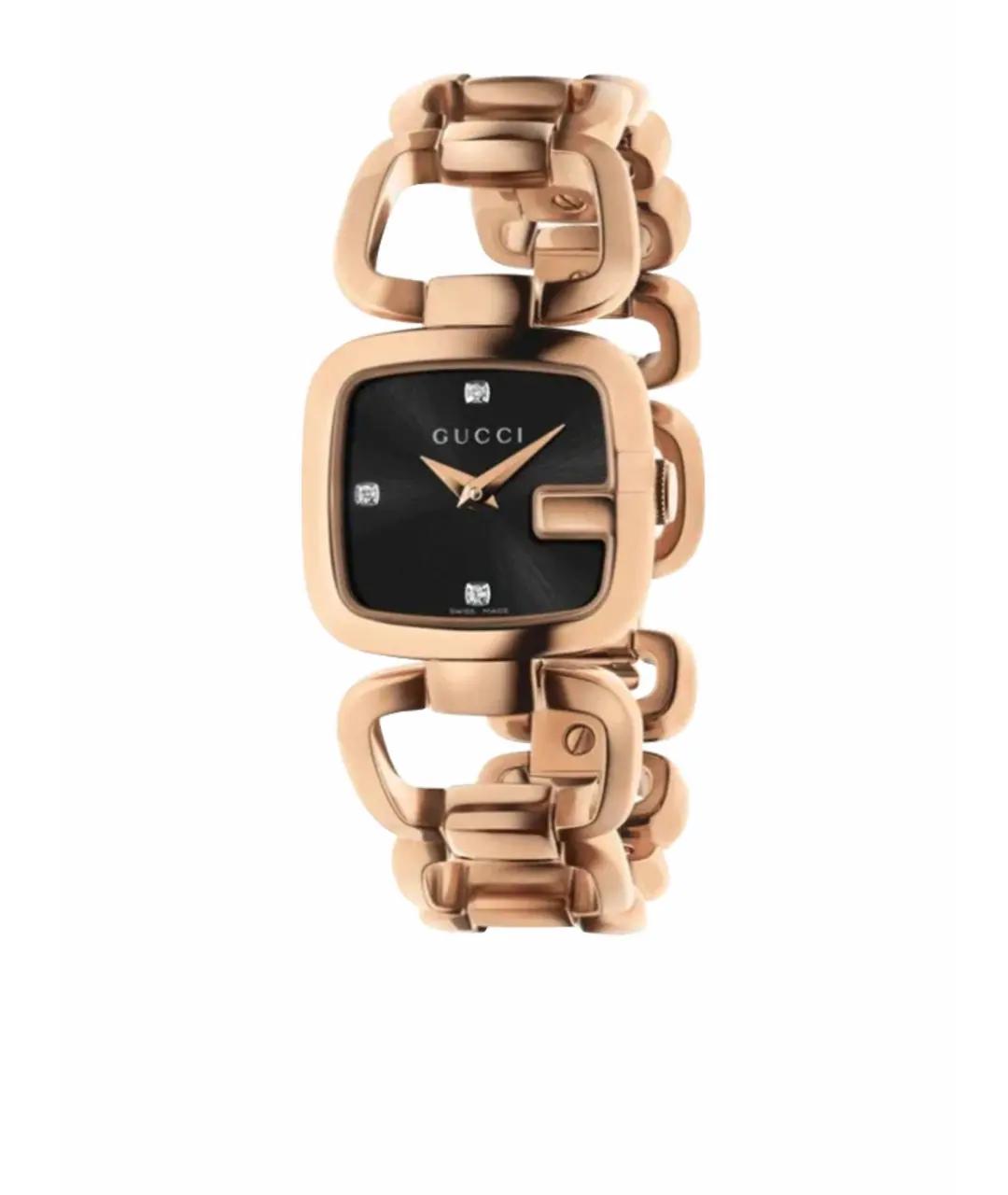 GUCCI Золотые часы, фото 1