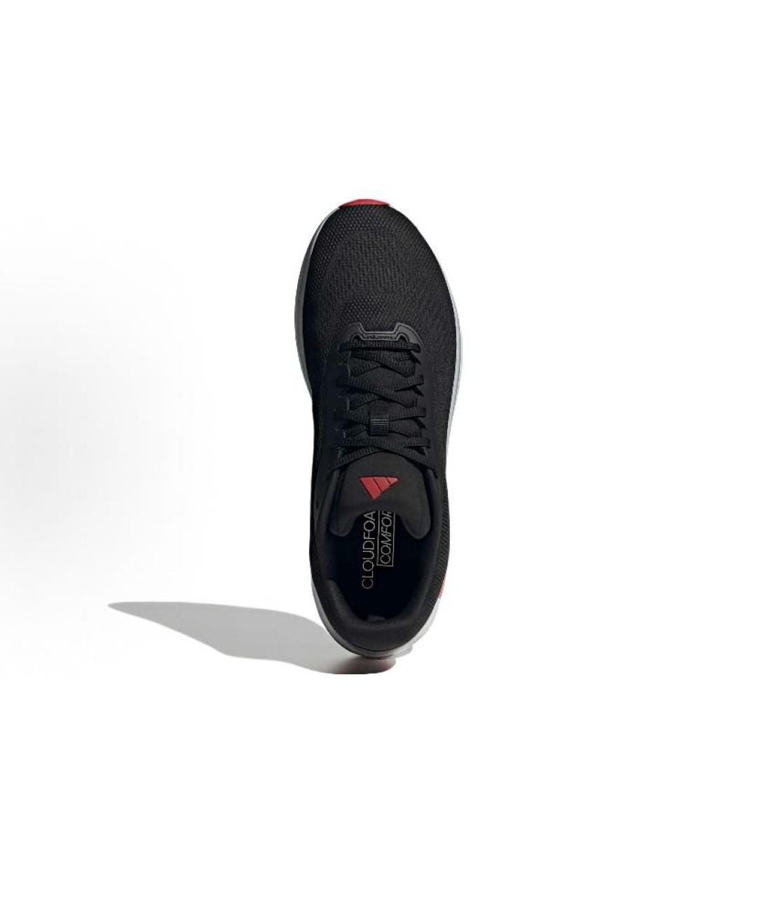 ADIDAS Черные текстильные низкие кроссовки / кеды, фото 4