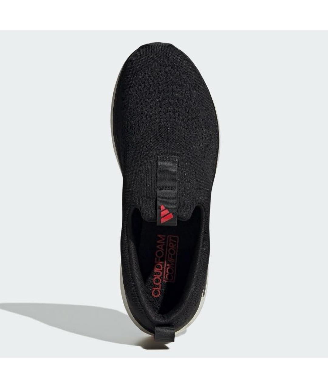ADIDAS Черные текстильные низкие кроссовки / кеды, фото 2