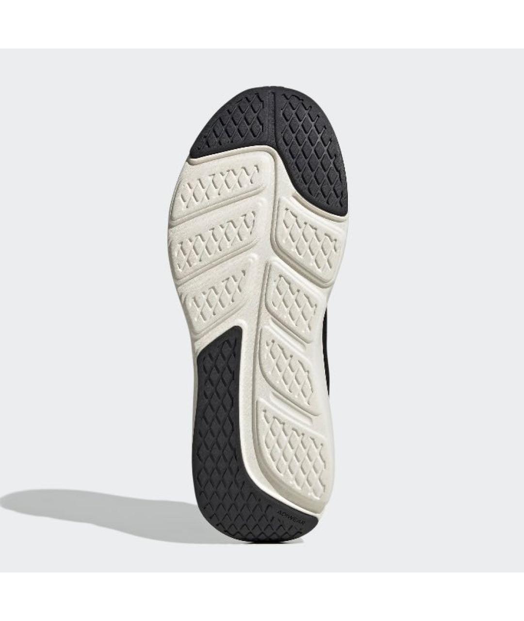 ADIDAS Черные текстильные низкие кроссовки / кеды, фото 3