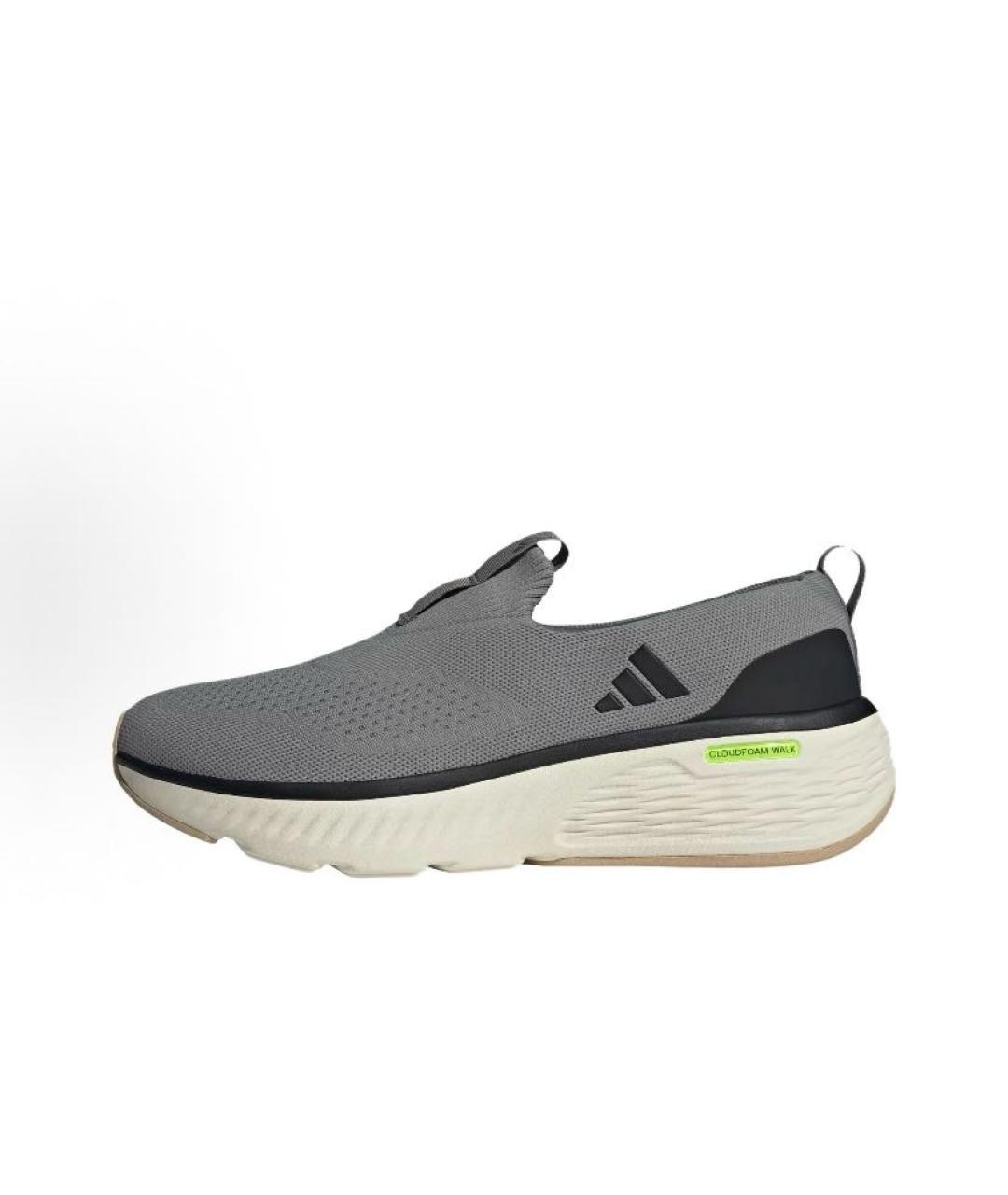 ADIDAS Серые текстильные низкие кроссовки / кеды, фото 2