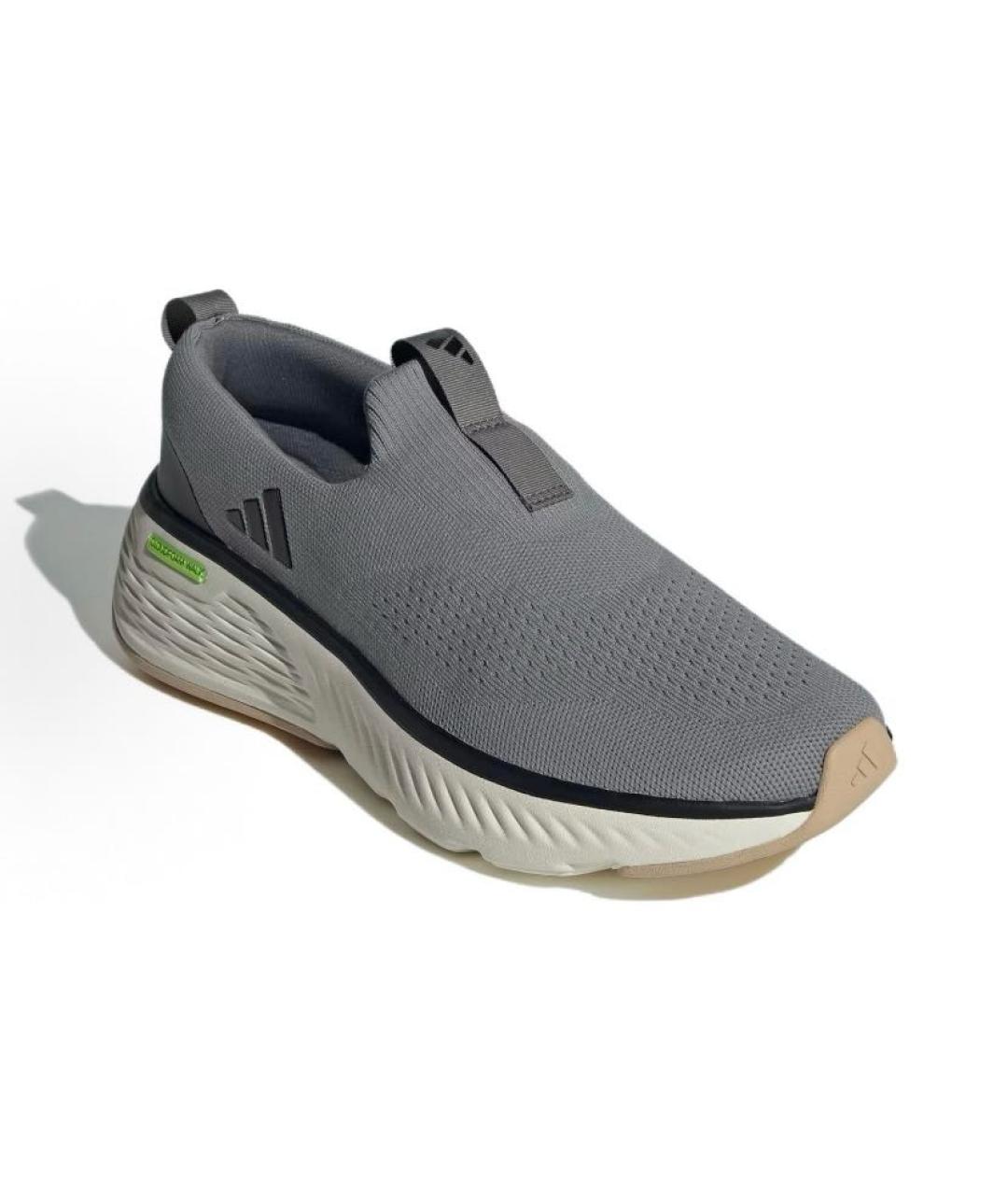 ADIDAS Серые текстильные низкие кроссовки / кеды, фото 4