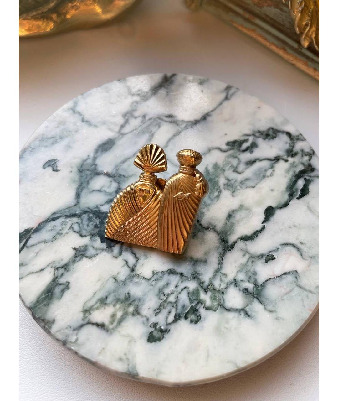 UNGARO Золотая позолоченная булавка / брошь, фото 6