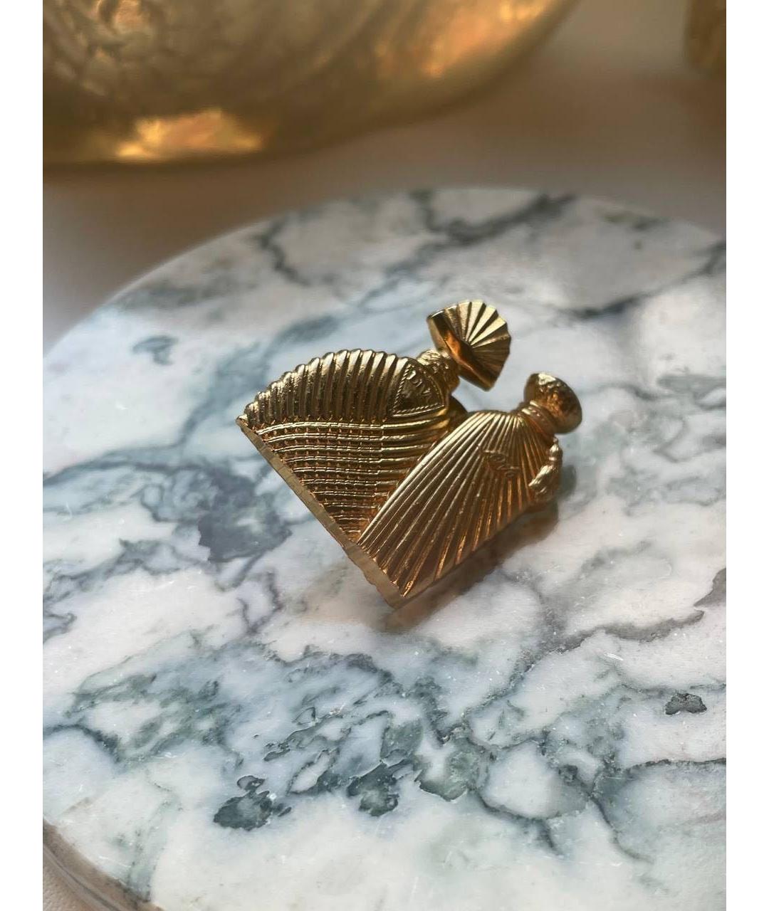UNGARO Золотая позолоченная булавка / брошь, фото 5