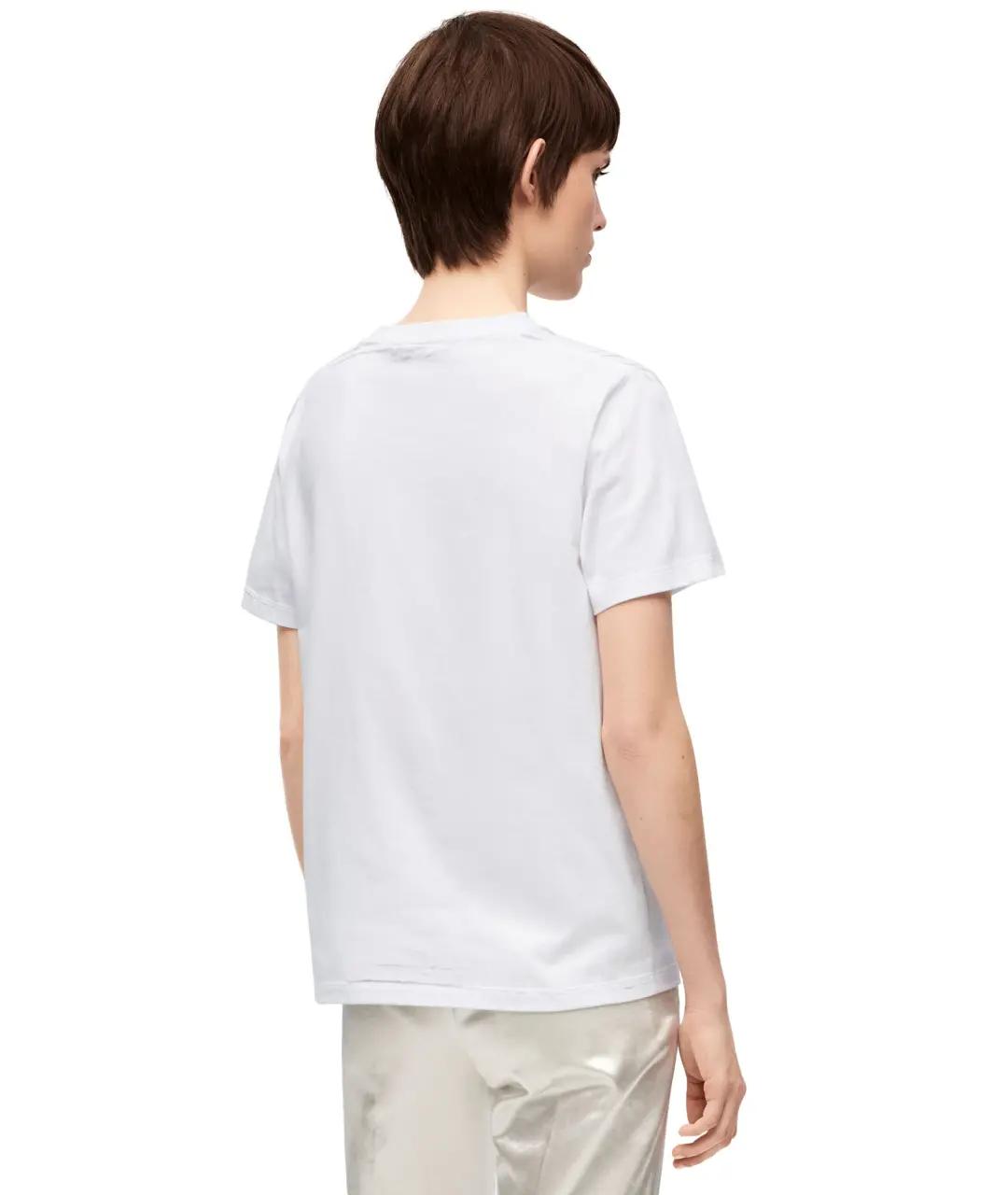 LOEWE Белая футболка, фото 3