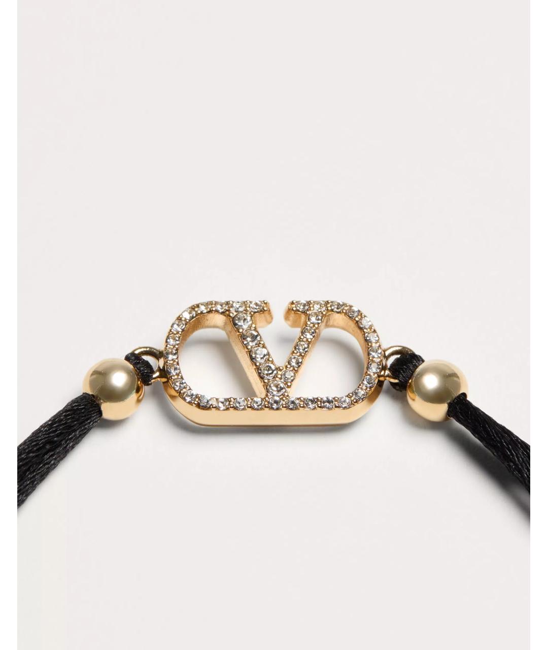 VALENTINO Черный браслет, фото 3