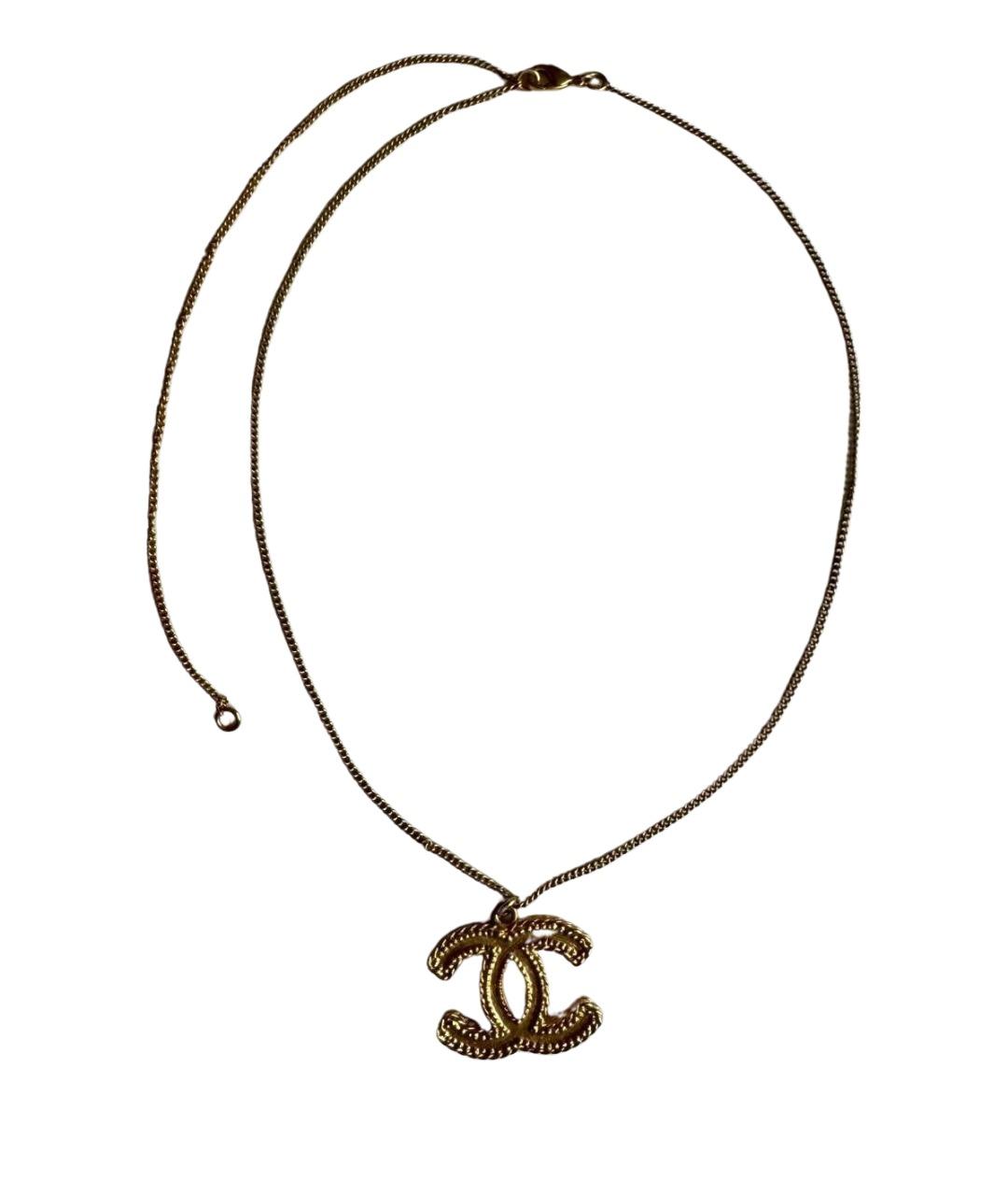 CHANEL Золотое колье, фото 1