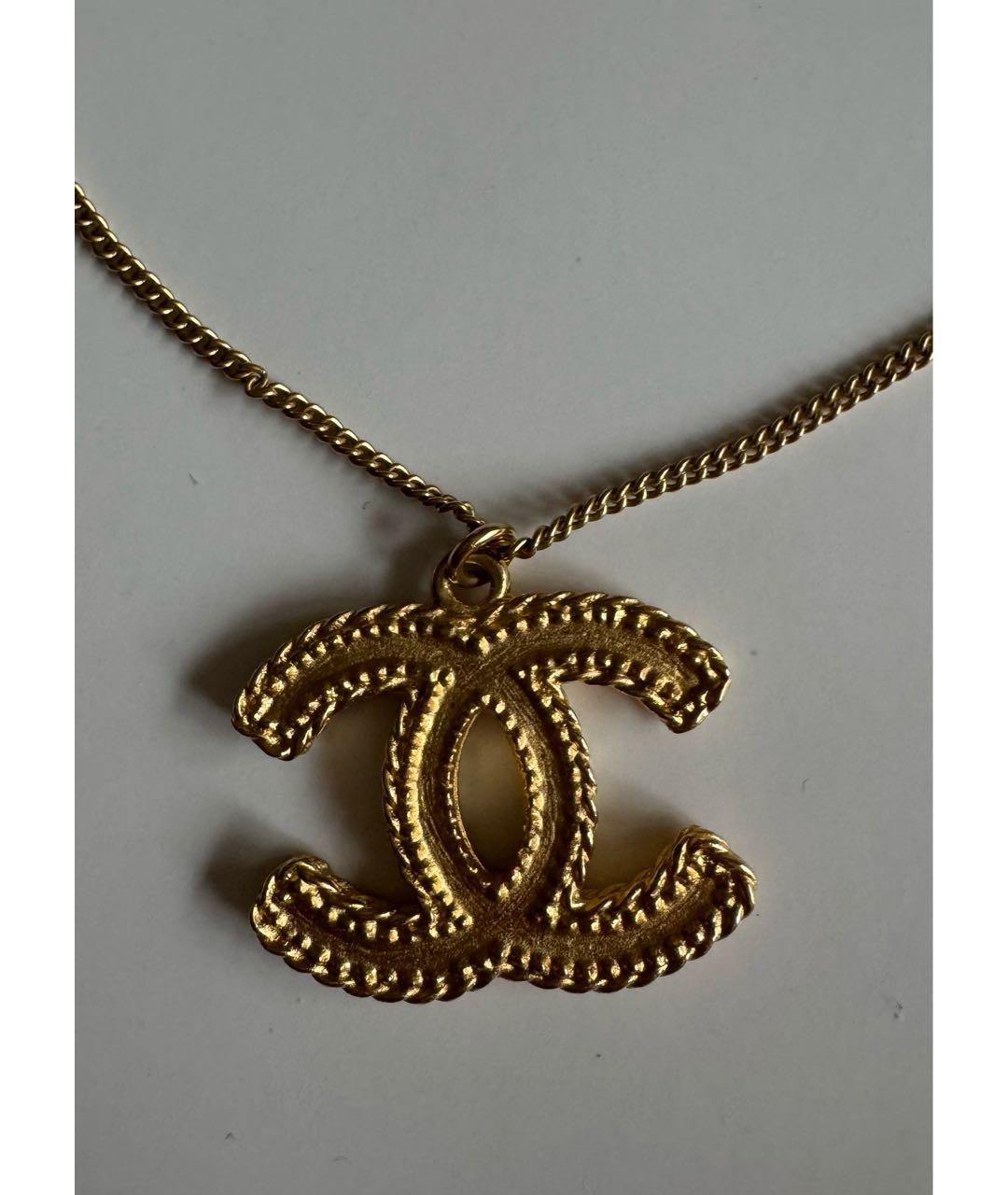 CHANEL Золотое колье, фото 2