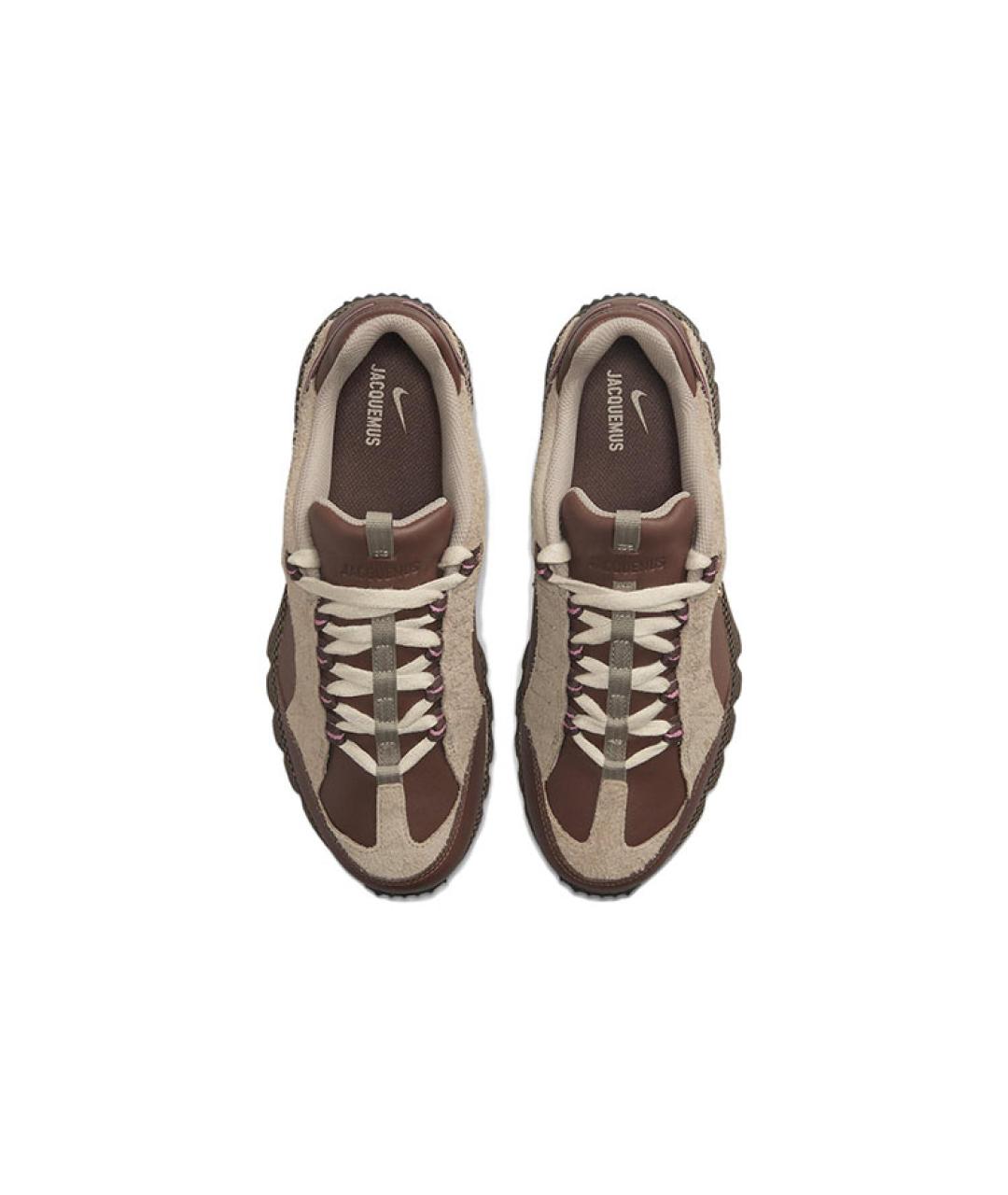 NIKE Коричневые бархатные кроссовки, фото 4