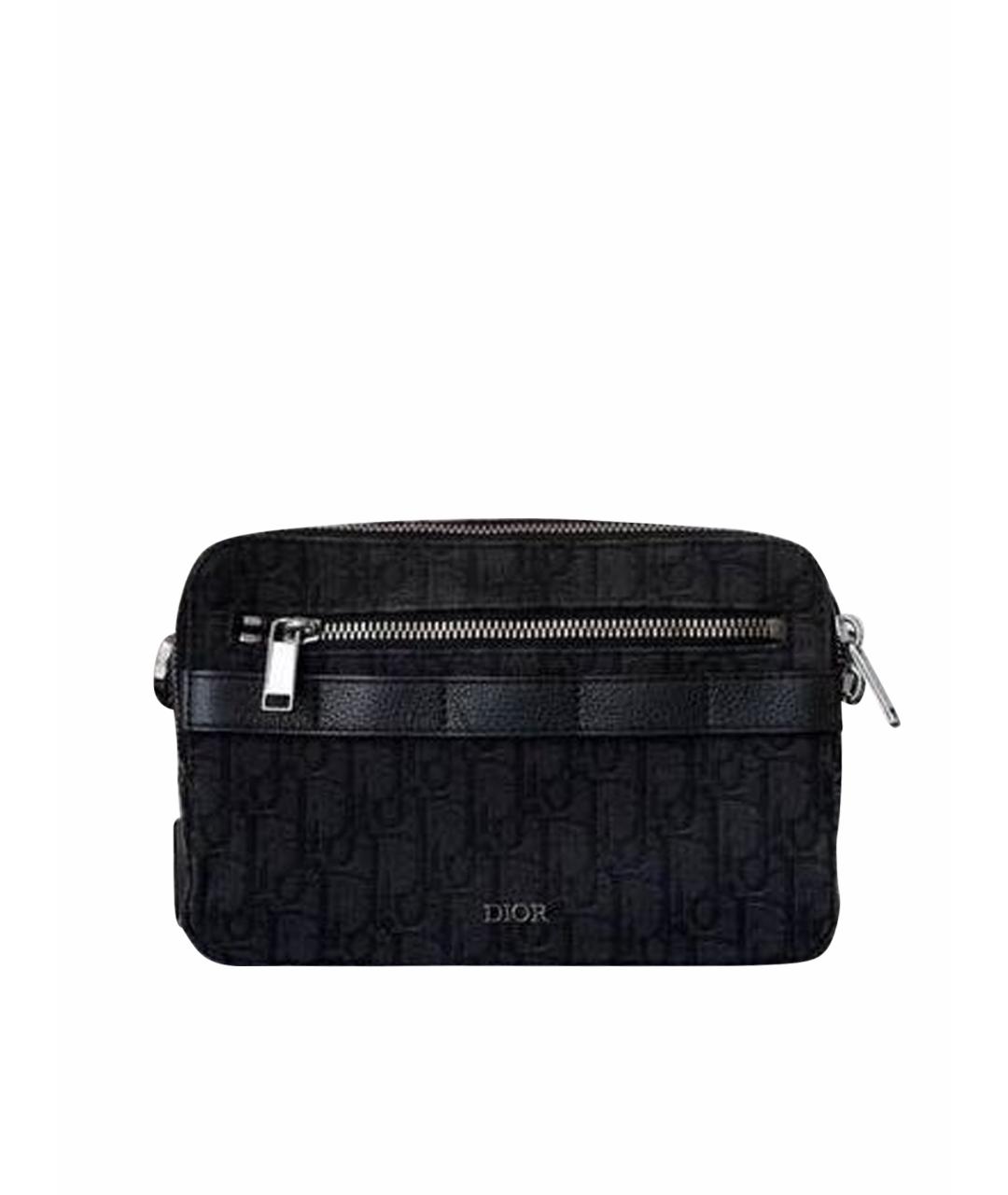 CHRISTIAN DIOR Черная сумка на плечо, фото 1