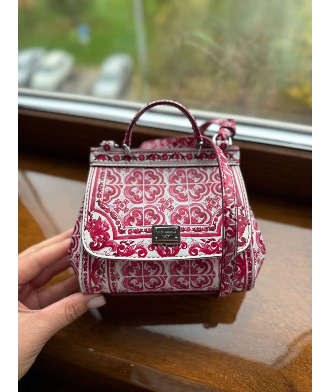 DOLCE&GABBANA Мульти кожаная сумка через плечо, фото 3