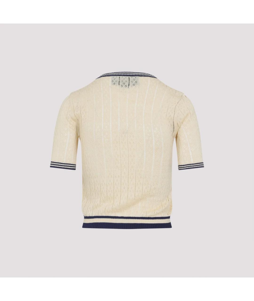 VALENTINO Бежевый джемпер / свитер, фото 2