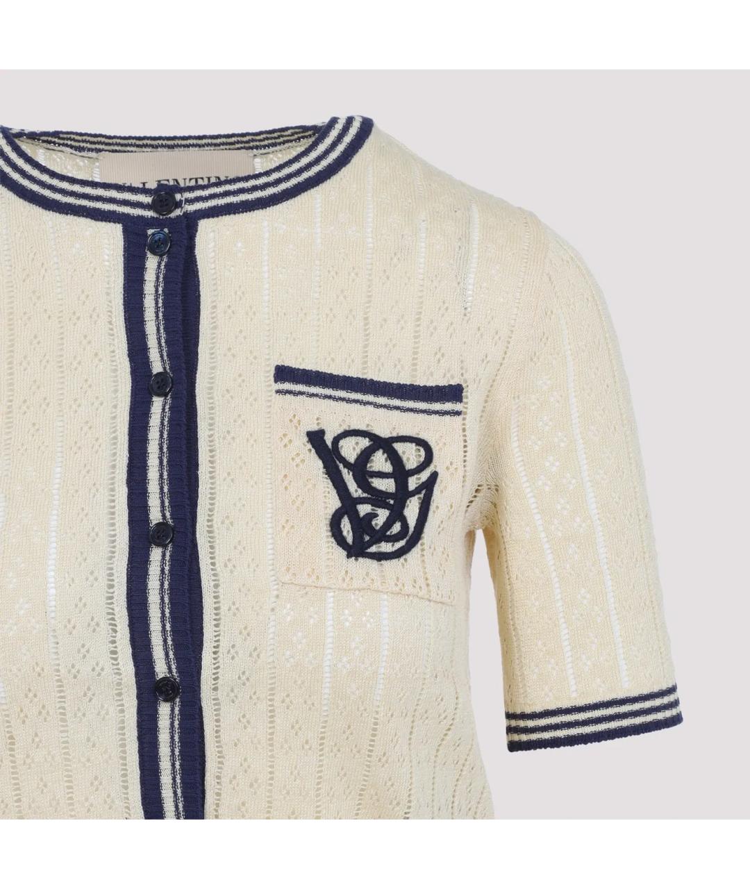 VALENTINO Бежевый джемпер / свитер, фото 3